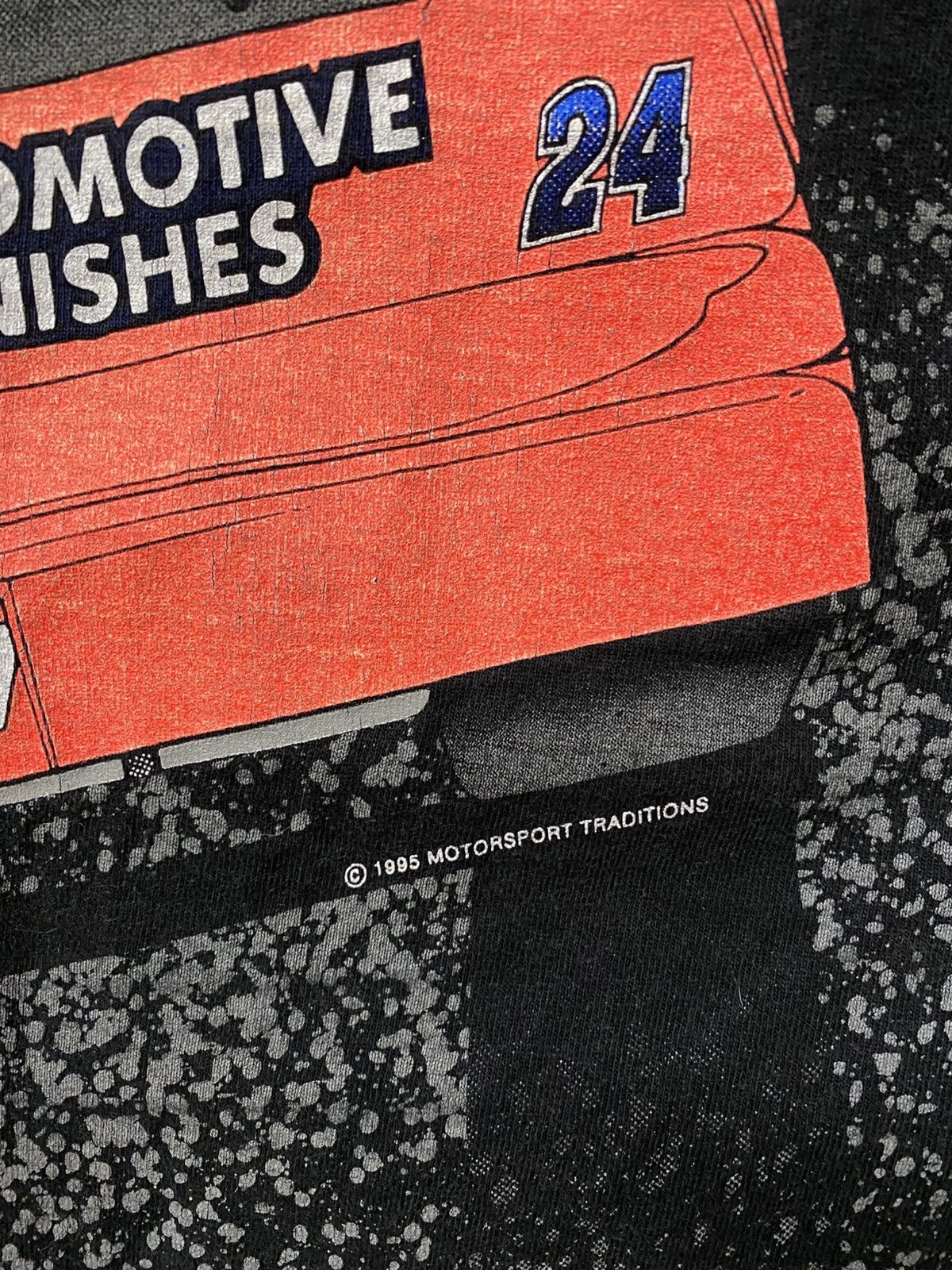 NASCAR Vintage 90’s Jeff Gordon Nascar AOP Tee Shirt XLarge Size US XL / EU 56 / 4 - 4 Thumbnail
