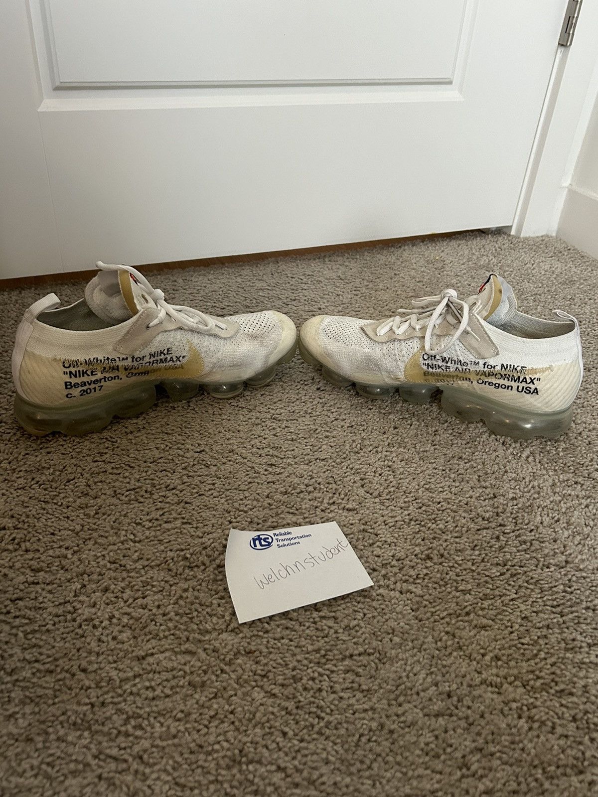 Nike × Off-White Nike Vapormax x Off-White Size US 10.5 / EU 43-44 - 5 Thumbnail