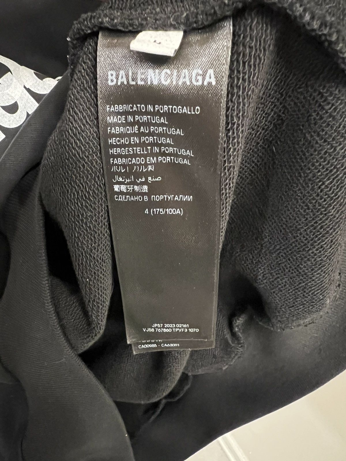 Balenciaga Double Vision Balenciaga Crewneck Sweatshirt Size US XL / EU 56 / 4 - 4 Thumbnail