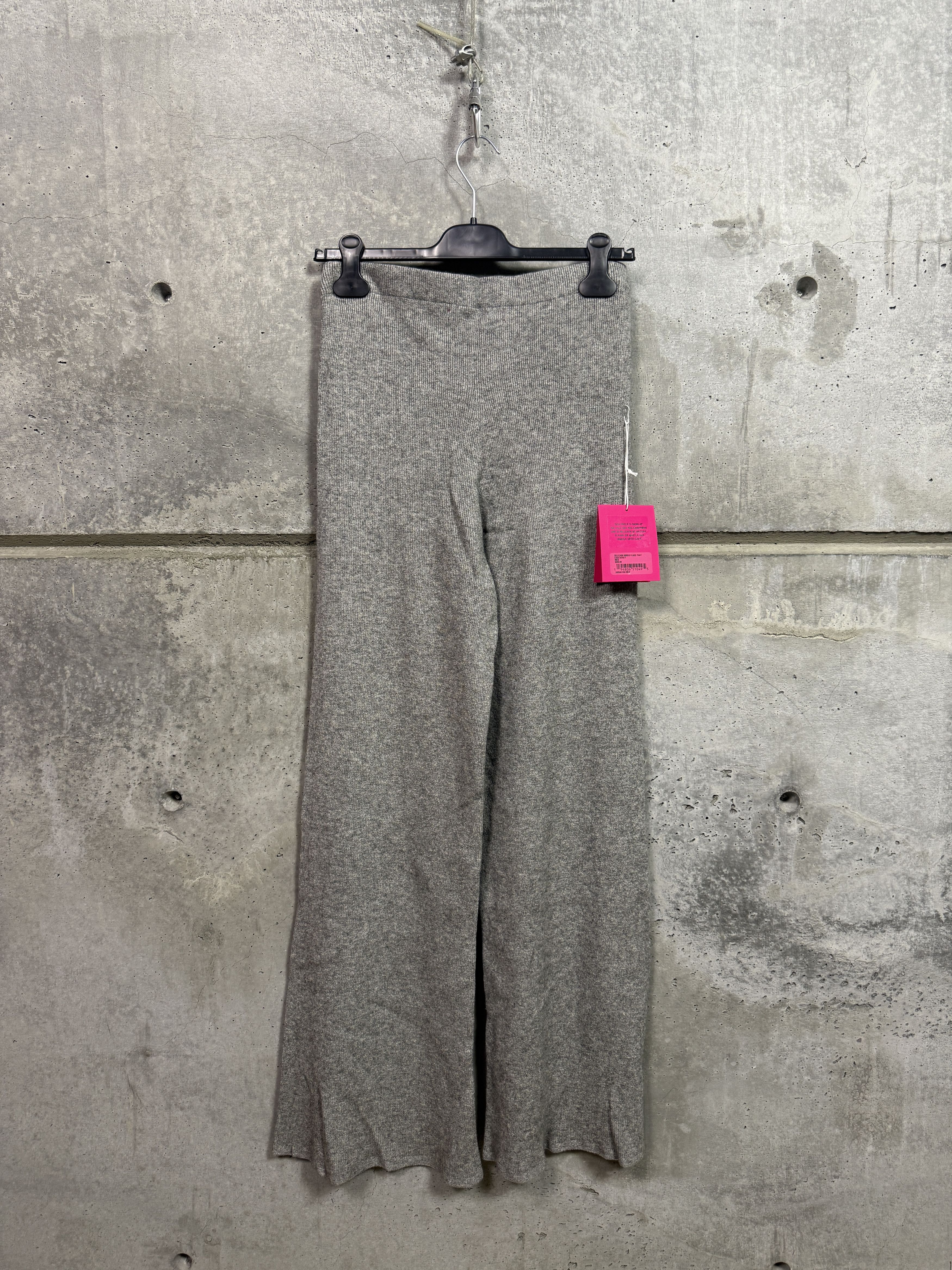 The Elder Statesman $895 The Elder Statesman Delicash Grey Flare Pant Size 30" / US 8 / IT 44 - 6 Thumbnail