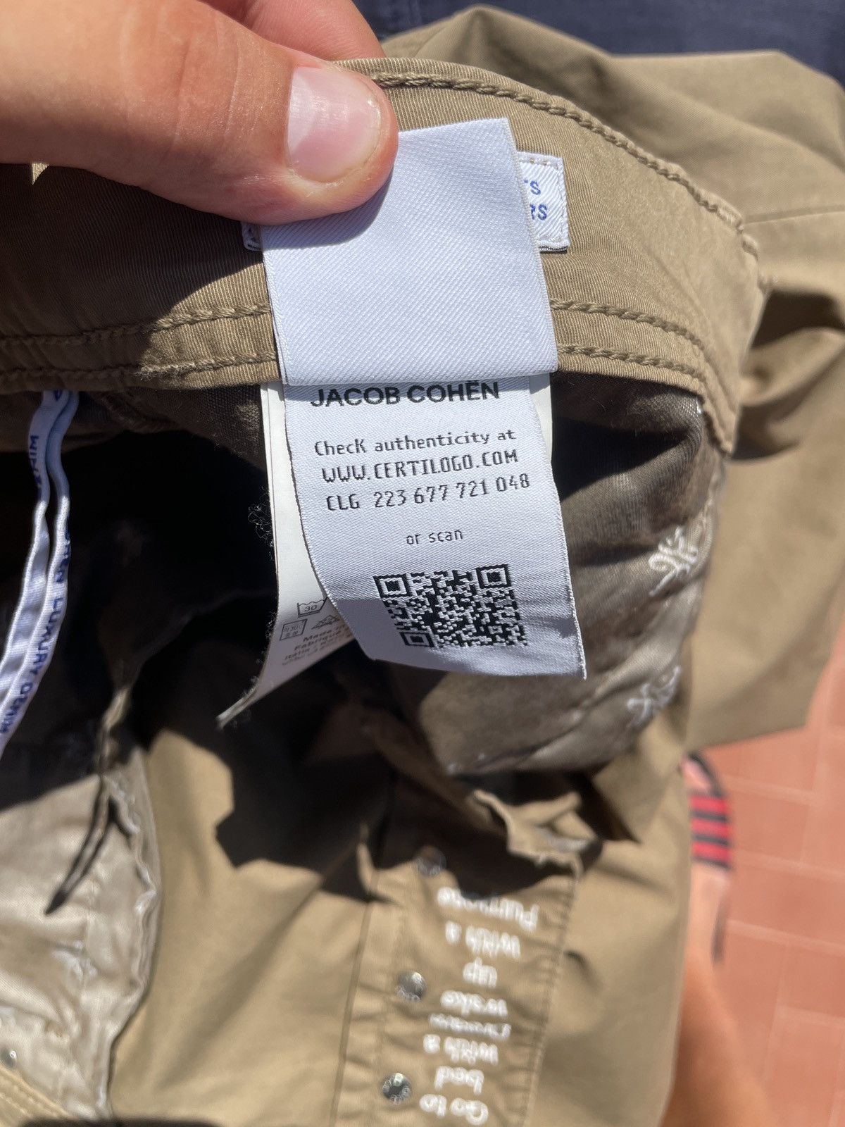 Jacob Cohen RP€349 JACOB COHEN NICK BROWN CHINO PANTS SIZE 35 Size US 35 - 12 Thumbnail