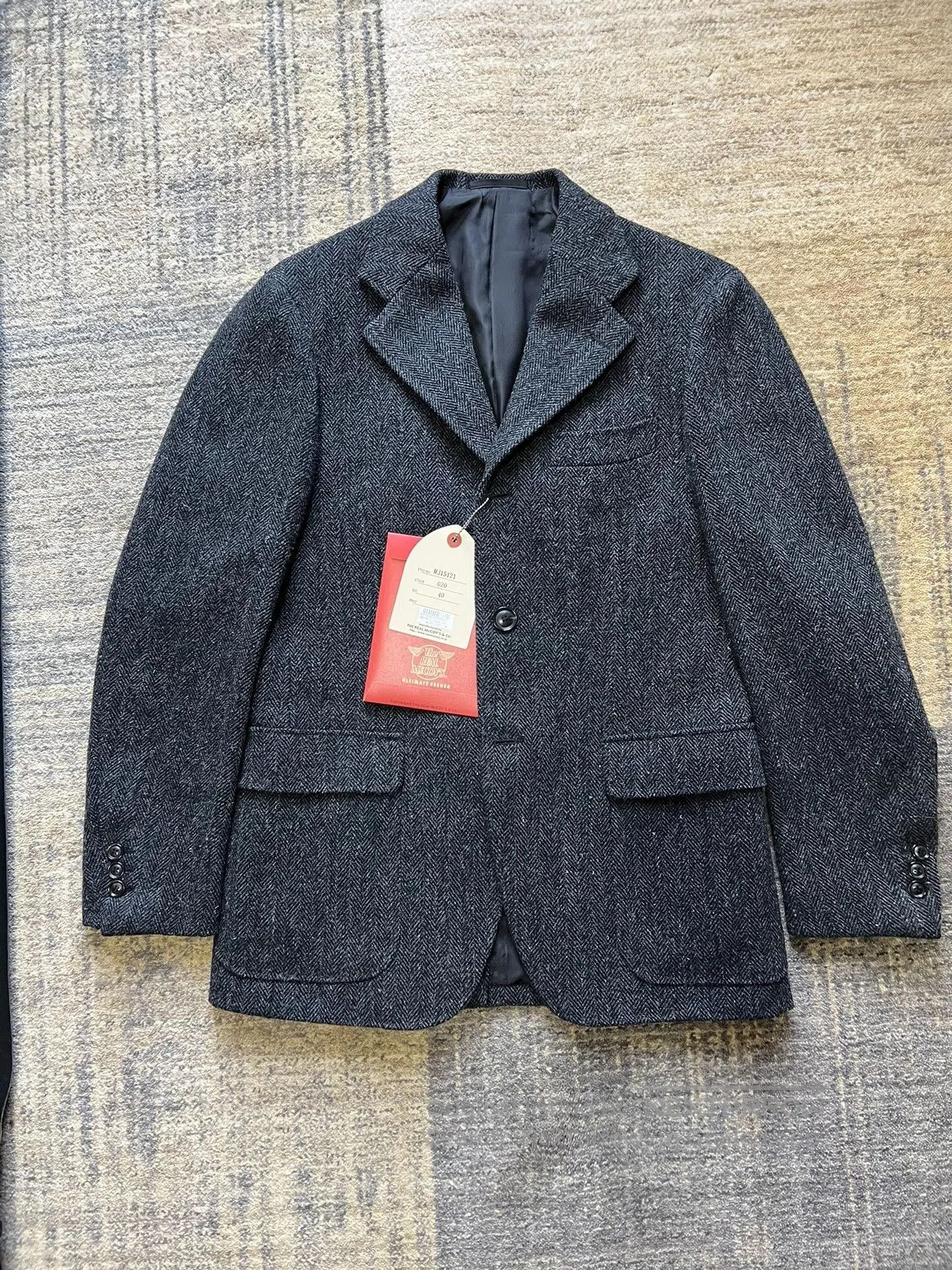 The Real McCoy's The Real Mccoy's Joe Mccoy Tweed Jacket. Size US S / EU 44-46 / 1 - 1 Thumbnail