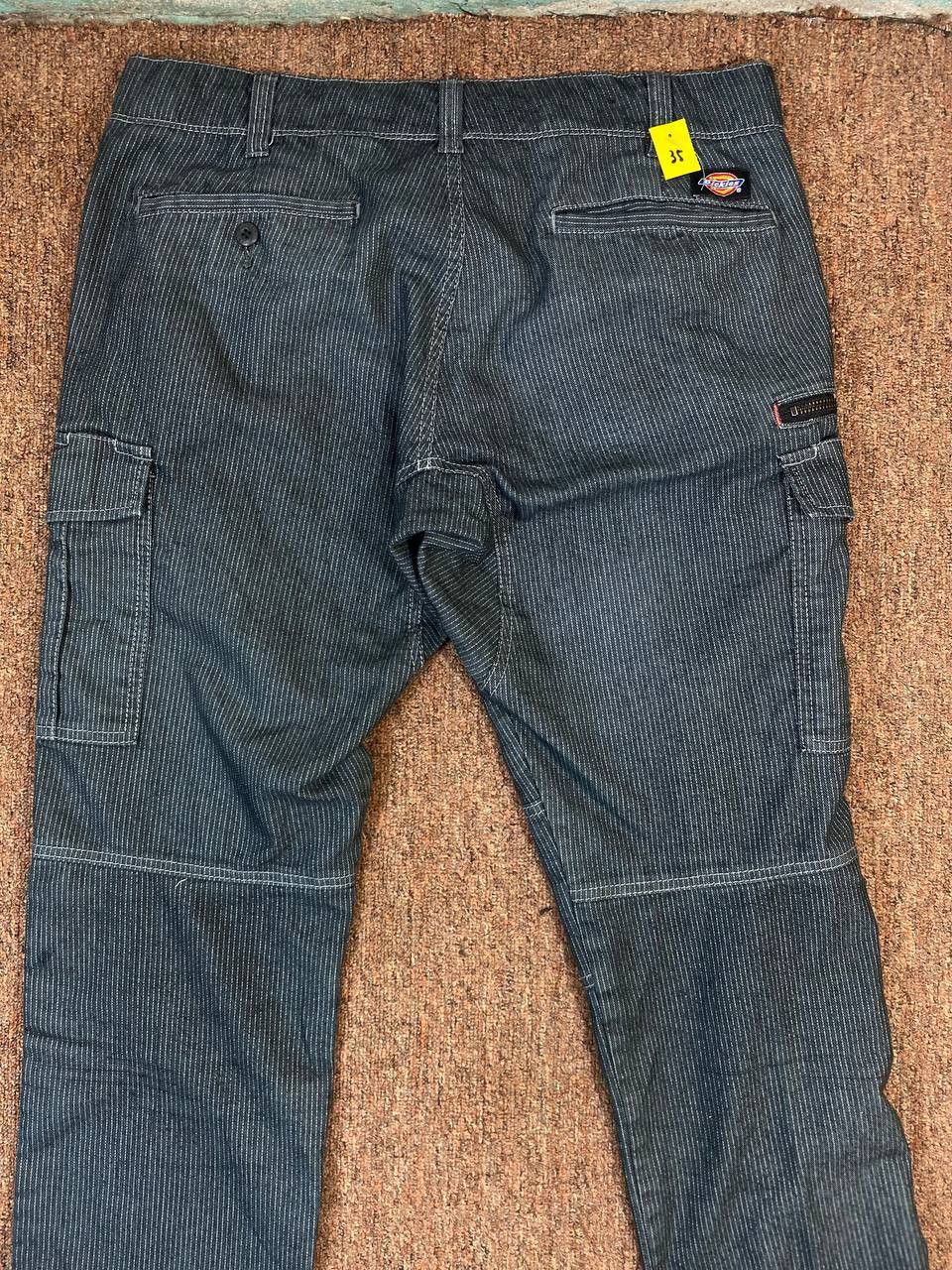 Dickies dickies cargo pants hickory striped distressed Size US 35 - 3 Thumbnail