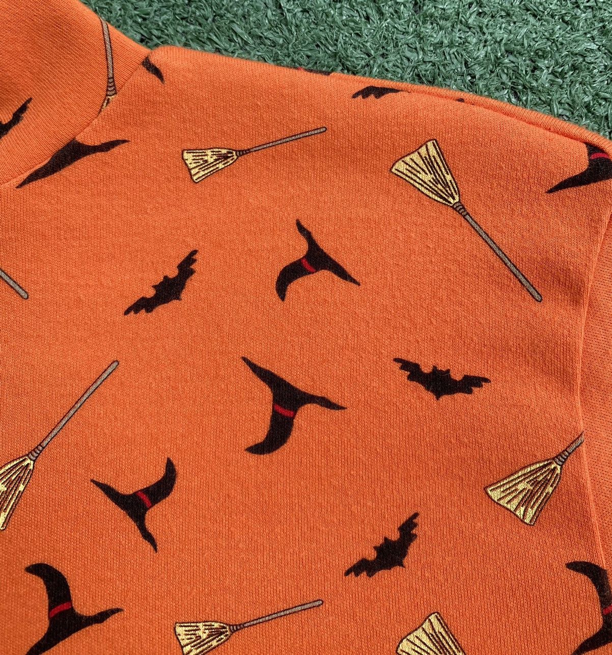 Other VTG Y2K Halloween Witch Bat Mockneck T-Shirt Medium Size M / US 6-8 / IT 42-44 - 8 Thumbnail