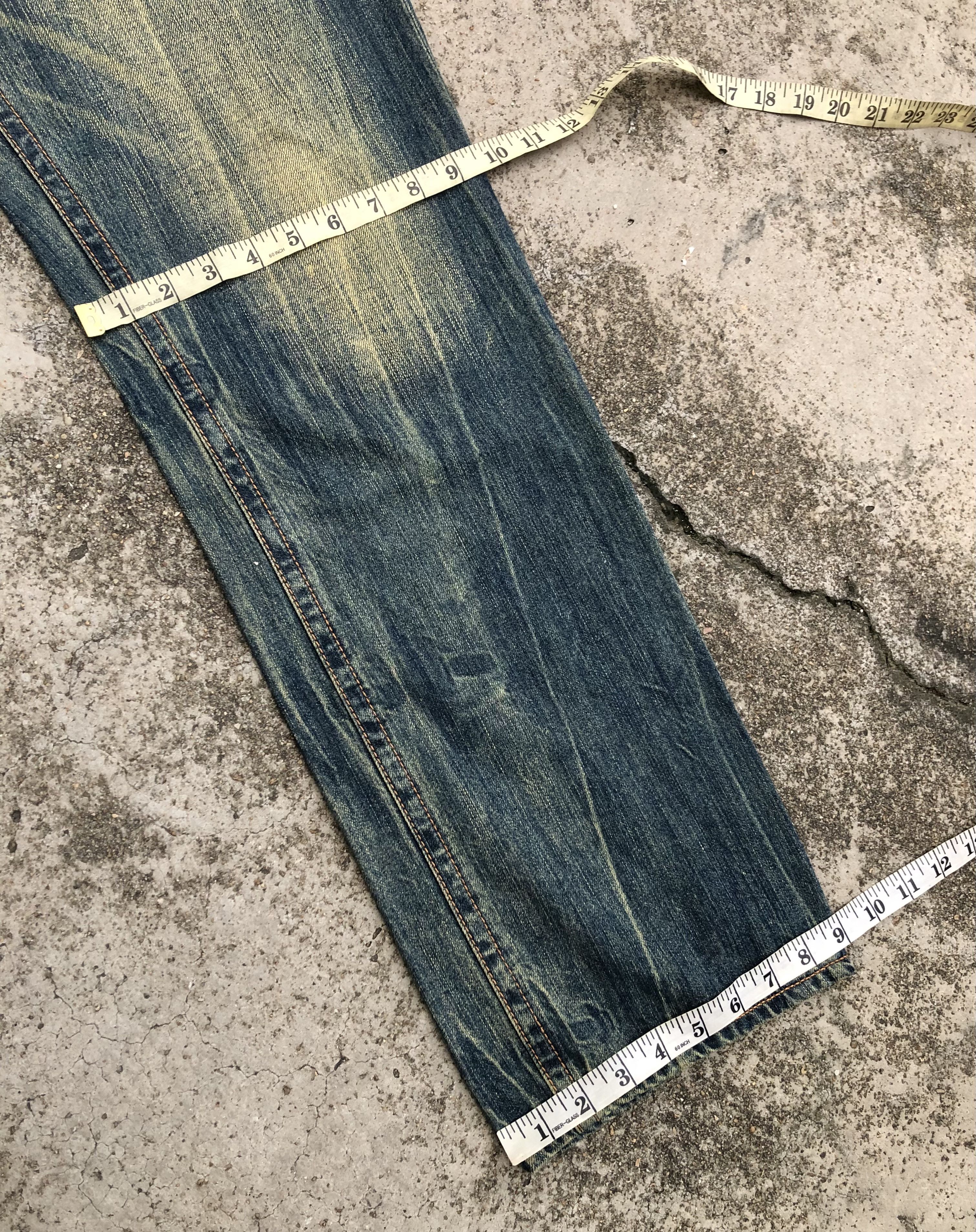 Japanese Brand RUSTY BLUE AVAIL JEANS Size US 32 / EU 48 - 8 Thumbnail