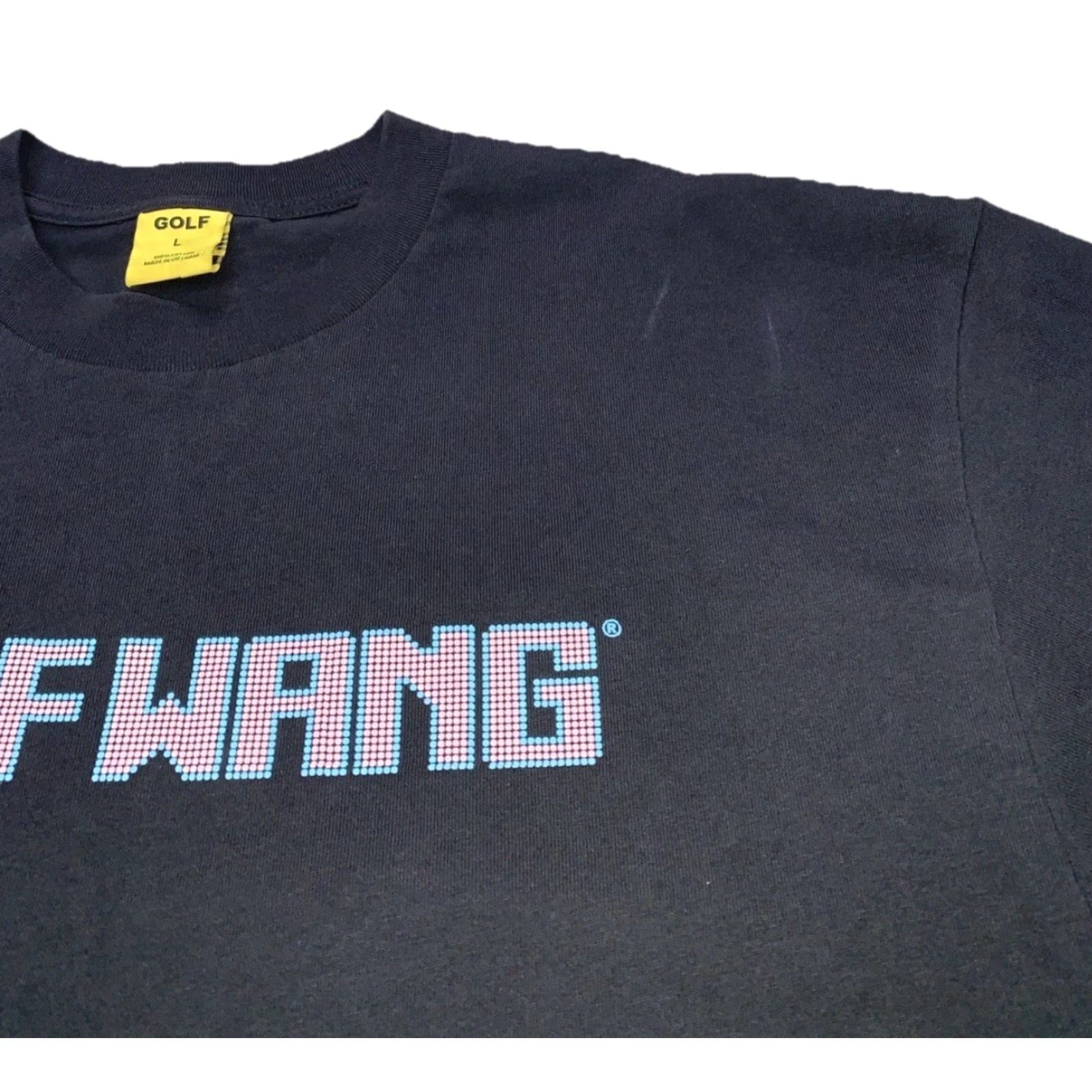 Golf Wang Golf Wang Pixel Graphic Logo Men’s T-Shirt L Black - 12674 Size US L / EU 52-54 / 3 - 2 Thumbnail