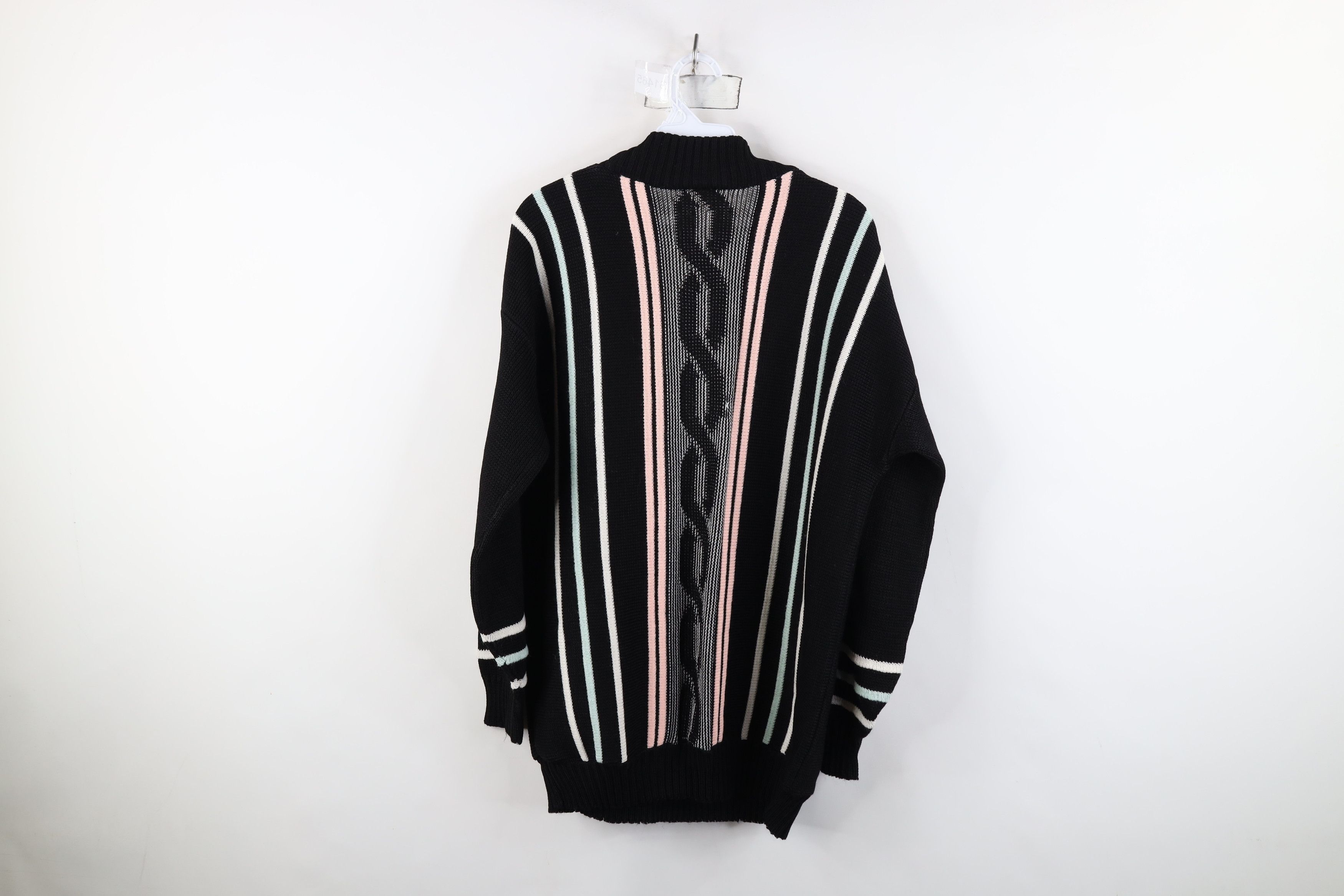 Vintage Vintage 80s 90s Streetwear Knit Mock Neck Sweater USA Size 3XL / US 20-22 - 10 Thumbnail