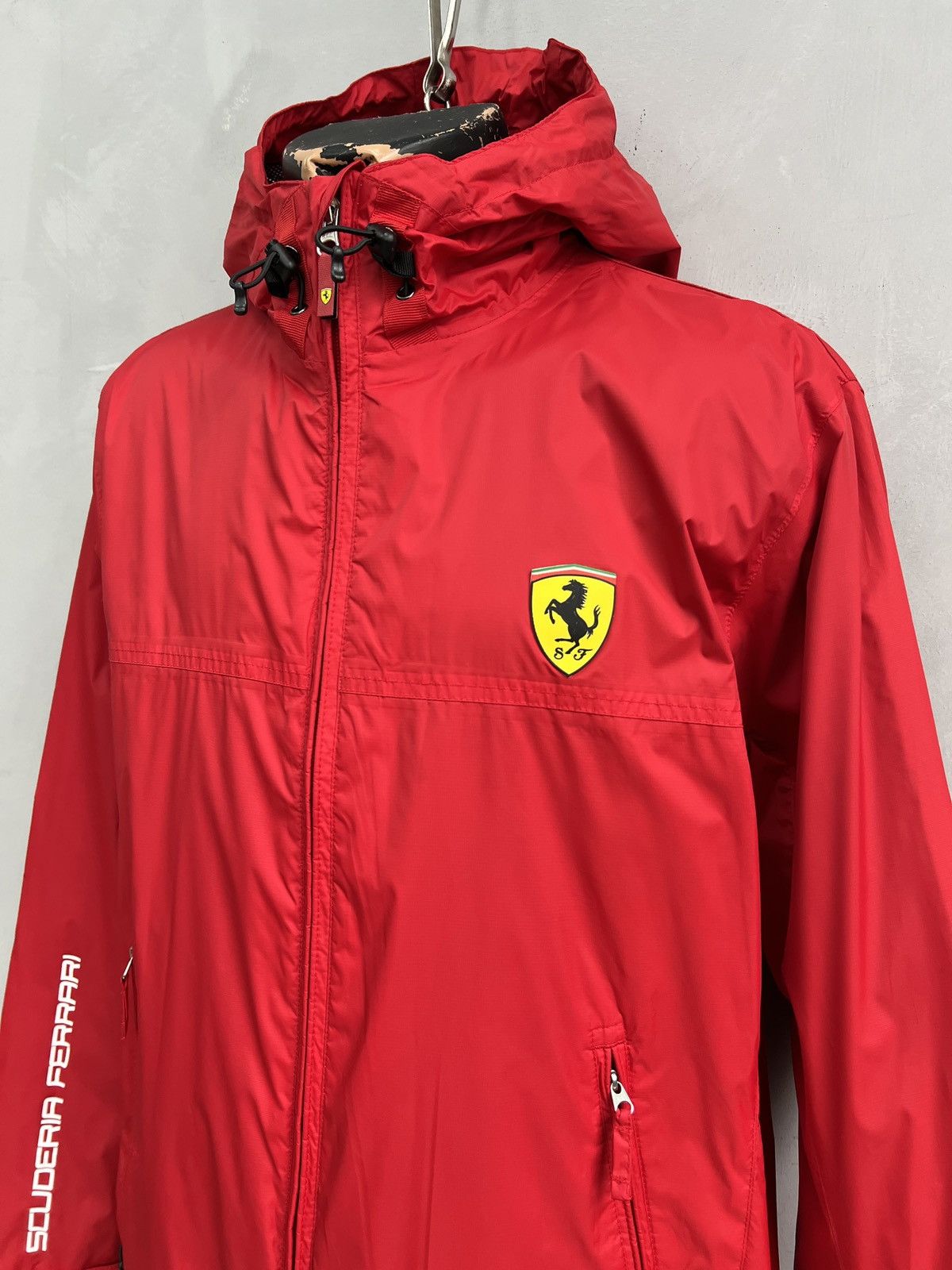 Ferrari Ferrari rain hood nylon jacket y2k style hype Size US S / EU 44-46 / 1 - 2 Thumbnail