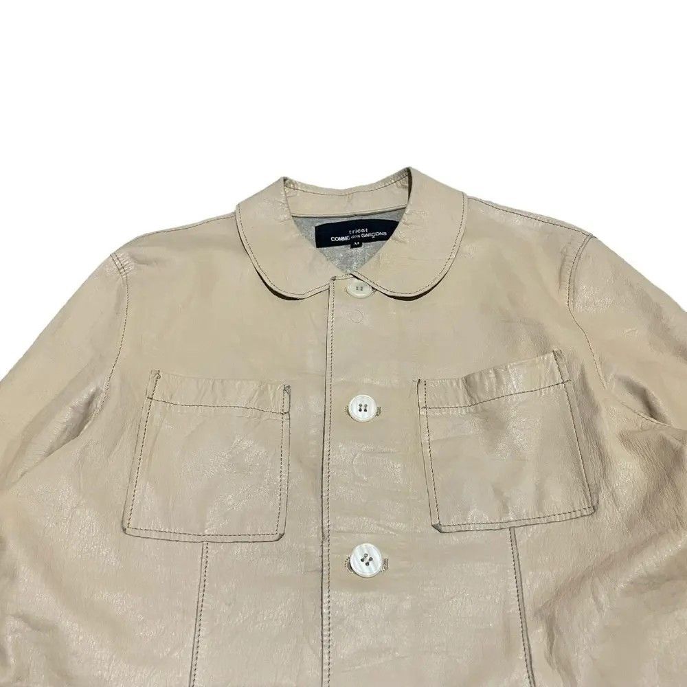 Comme des Garcons Vintage Tricot Comme Des Garcons Full Leather Jacket Size US M / EU 48-50 / 2 - 4 Thumbnail