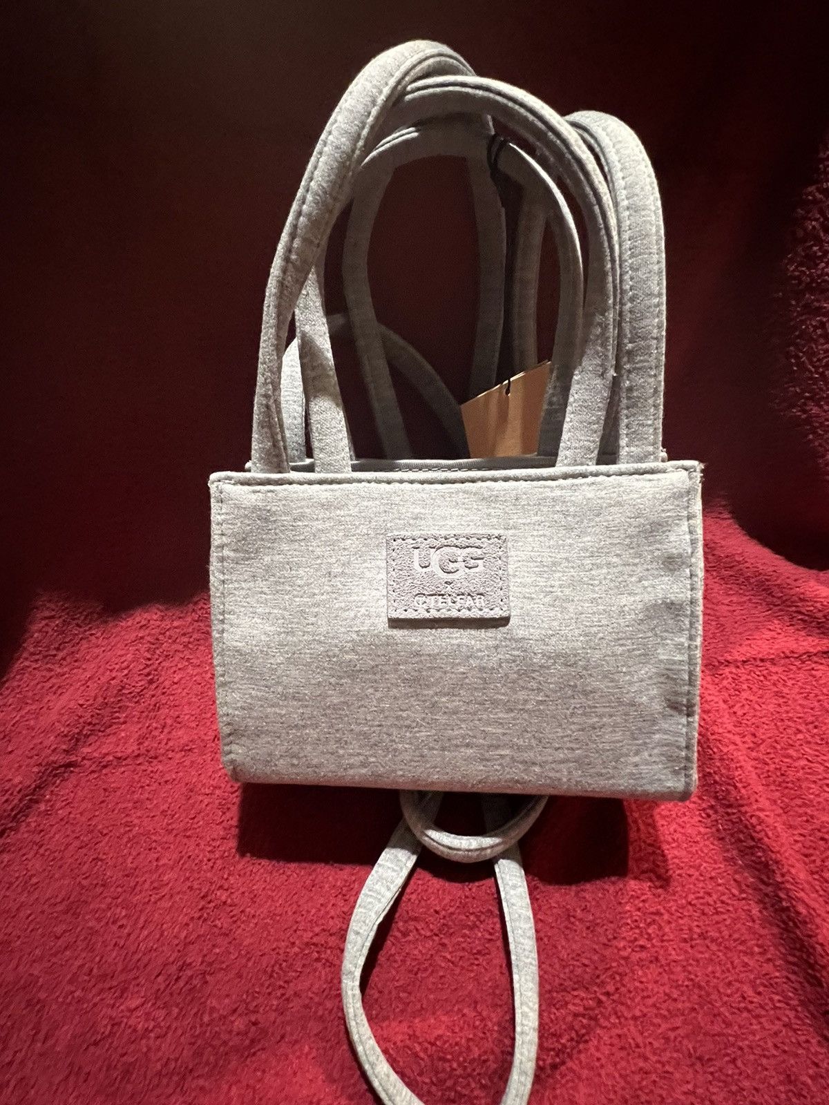 Telfar Small Grey Fleece Telfar x UGG Size ONE SIZE - 2 Thumbnail