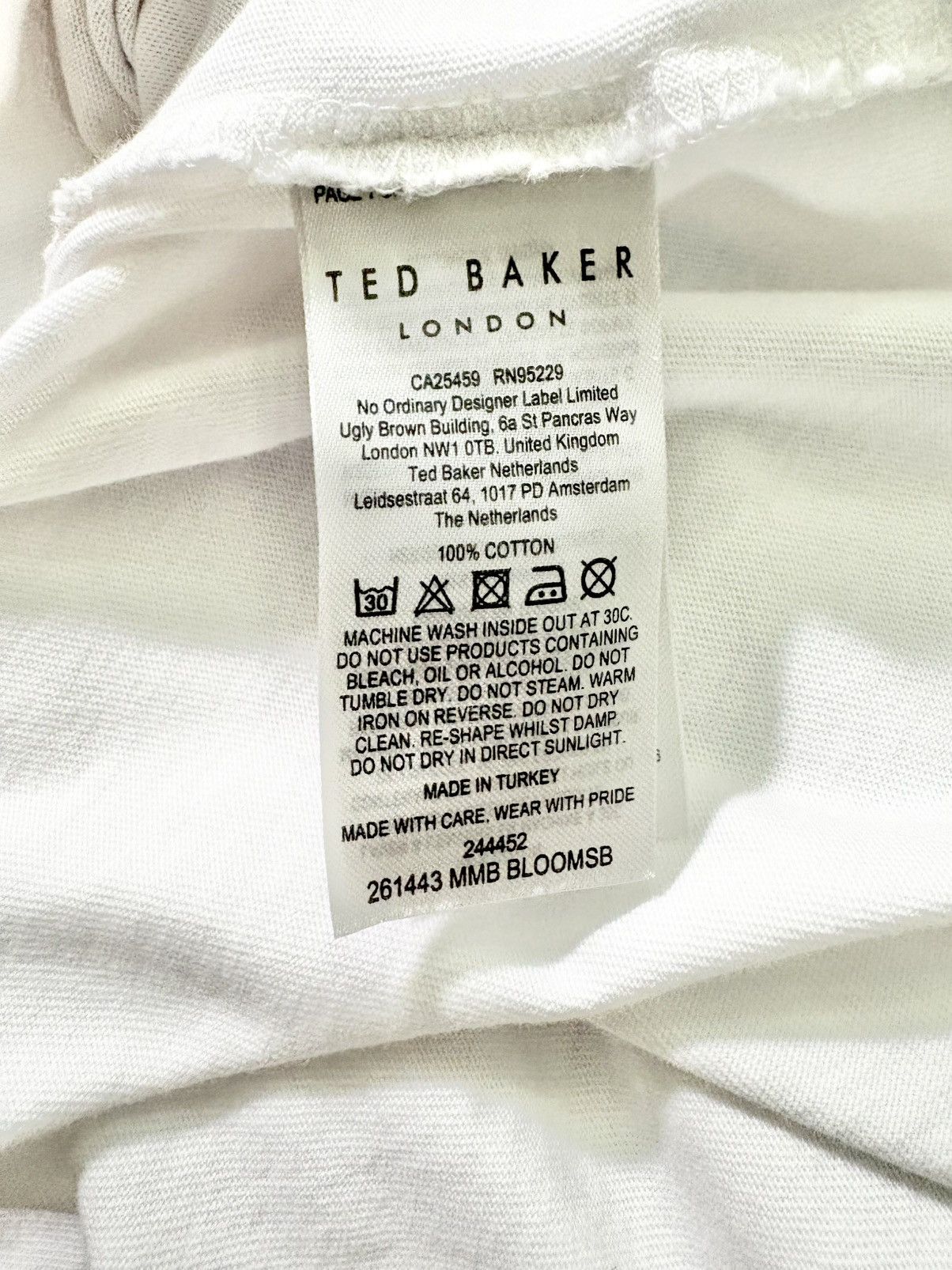 Ted Baker Ted baker t shirt with floral pattern Size US M / EU 48-50 / 2 - 5 Thumbnail