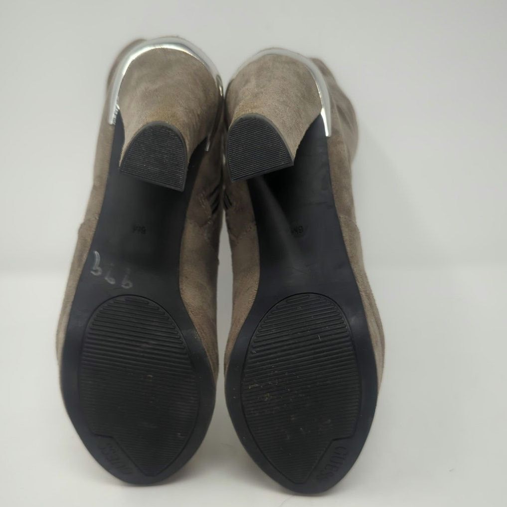 Other G By Guess Brown Velvet Heel Boots Booties Womens Size 6 Size US 6 / IT 36 - 8 Thumbnail