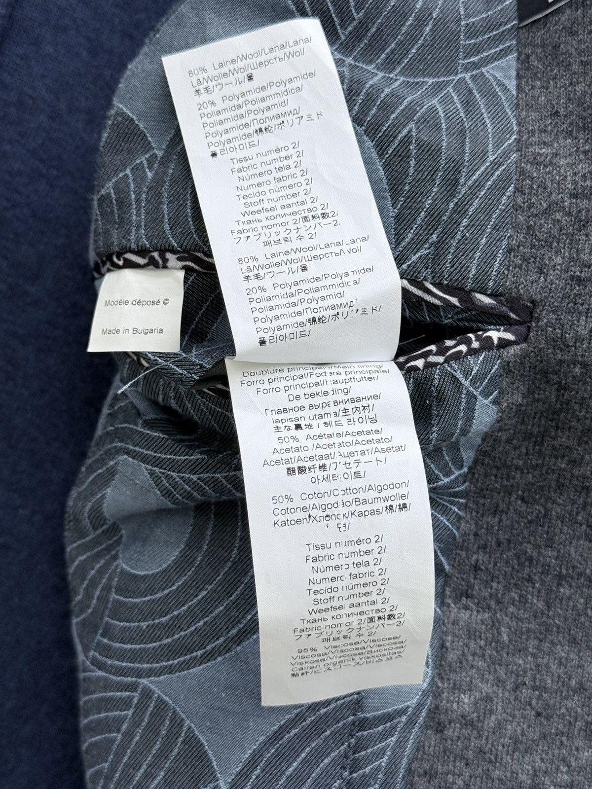 Kenzo Kenzo Gray Wool Blazer Size 50 Size 40R - 10 Thumbnail