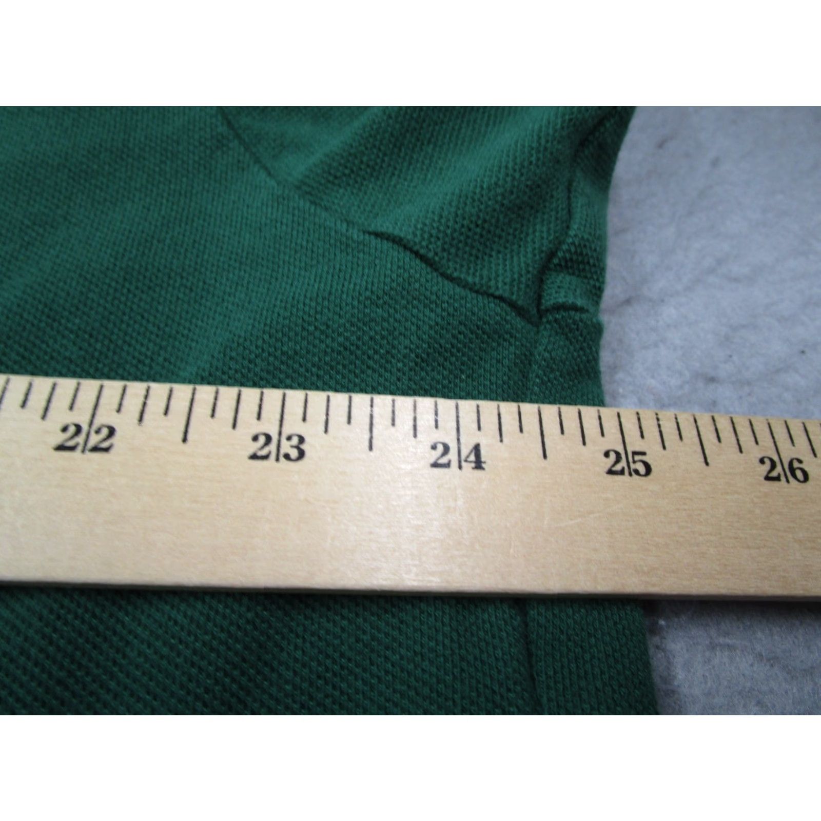 Polo Ralph Lauren Vintage Polo Ralph Lauren Men's 2XL Green Short Sleeve Pique Polo Shirt with Embroidered White Pony Logo Size US XXL / EU 58 / 5 - 5 Thumbnail