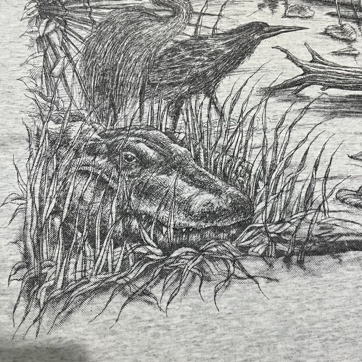 Vintage 90s Mango Tree All Over Print Nature Landscape T-shirt Size US XL / EU 56 / 4 - 11 Thumbnail