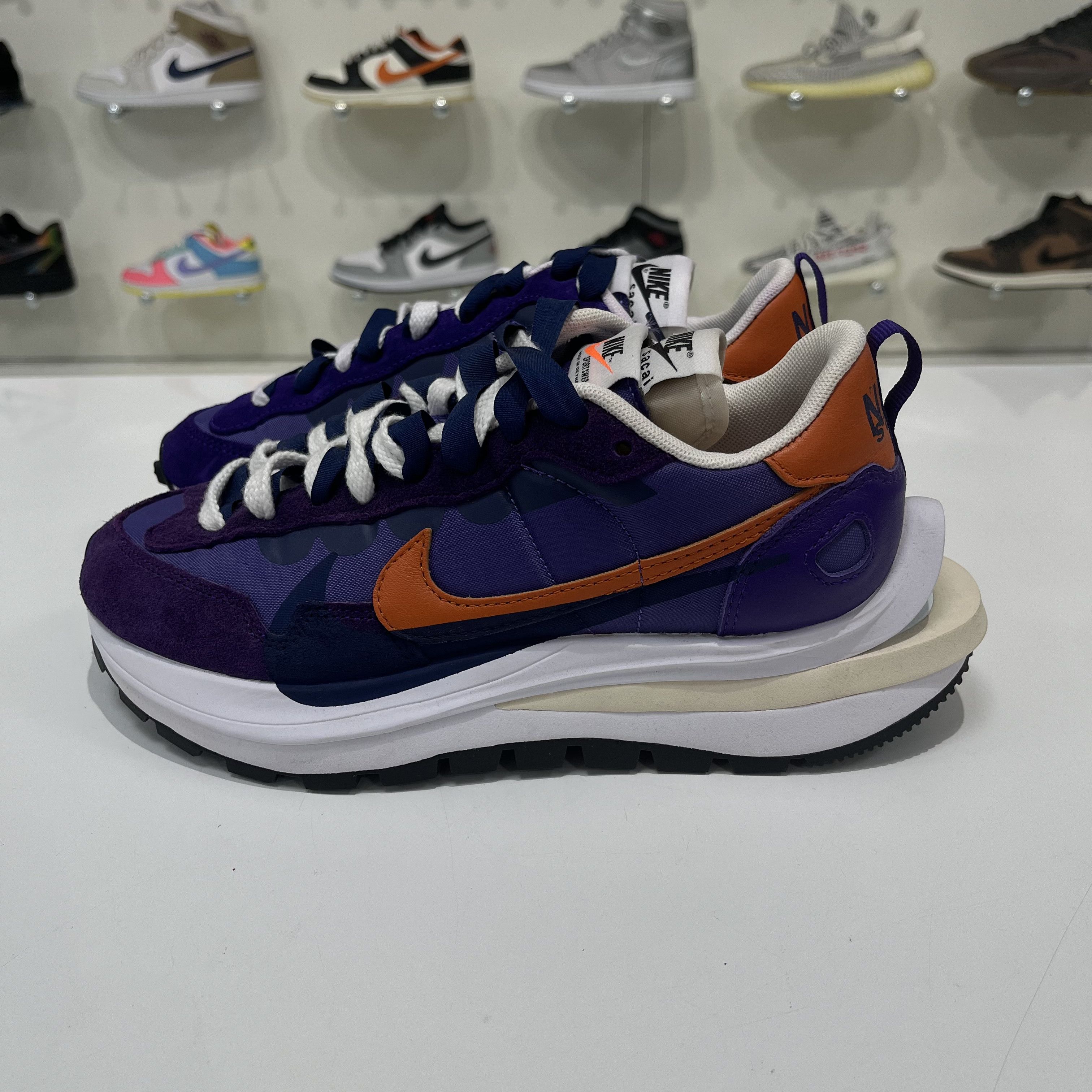 Nike Nike vaporWaffle Sacai Navy iris Size US 5.5 / EU 38 - 2 Thumbnail