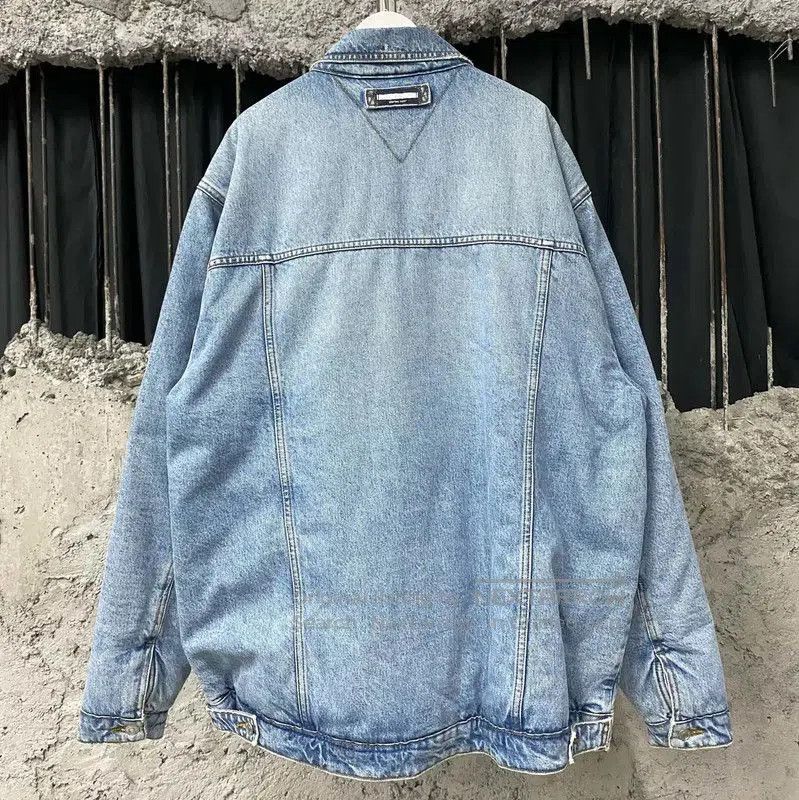 Martine Rose Martine Rose Light Blue Men's Long Sleeve Jacket . Size US L / EU 52-54 / 3 - 1 Thumbnail