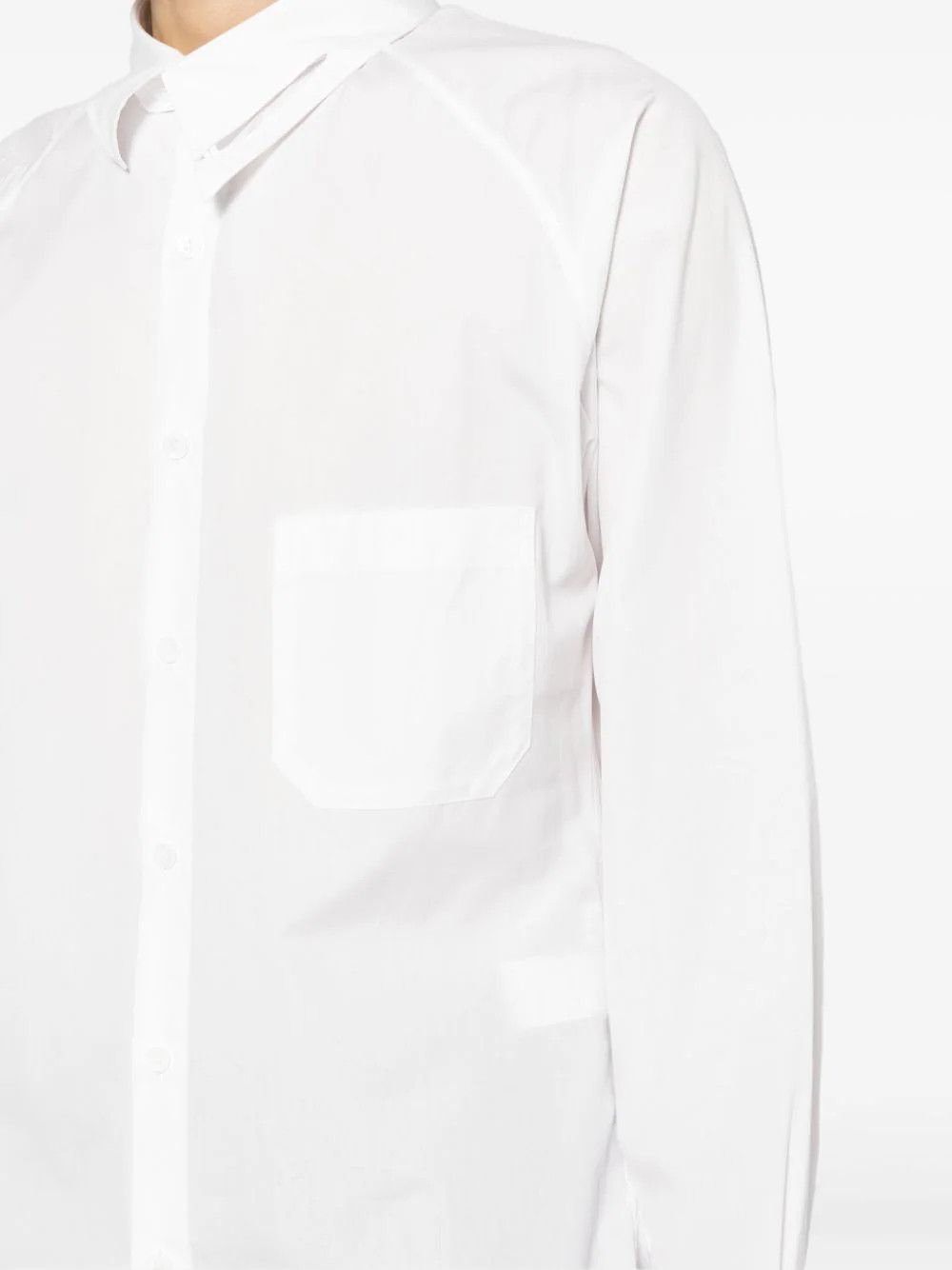 Yohji Yamamoto o1s1v1n0724 Button Shirts in White Size US M / EU 48-50 / 2 - 5 Thumbnail