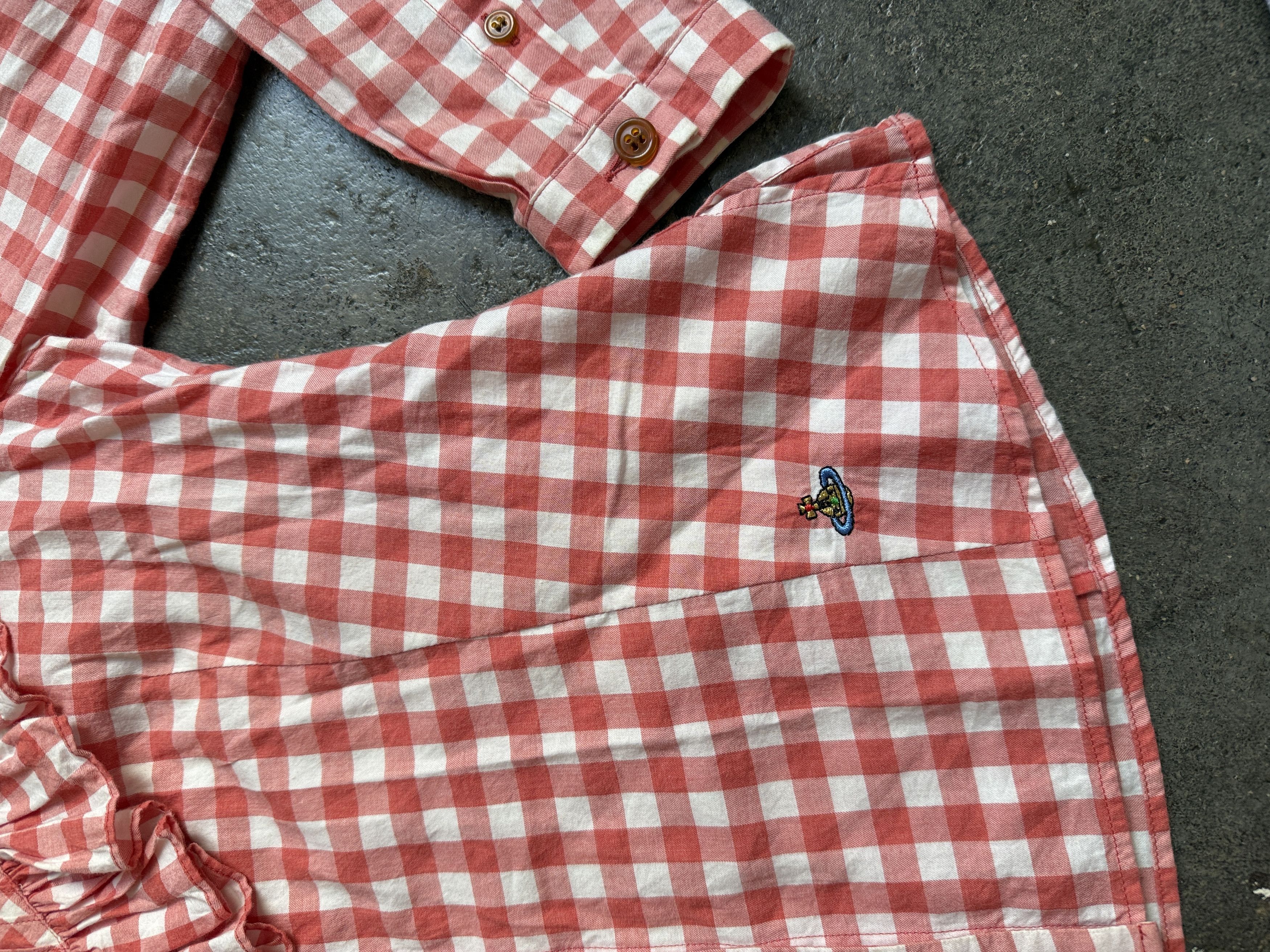 Vivienne Westwood NWT 2014 Red Label HEART light checkered jacket Size XS / US 0-2 / IT 36-38 - 9 Thumbnail