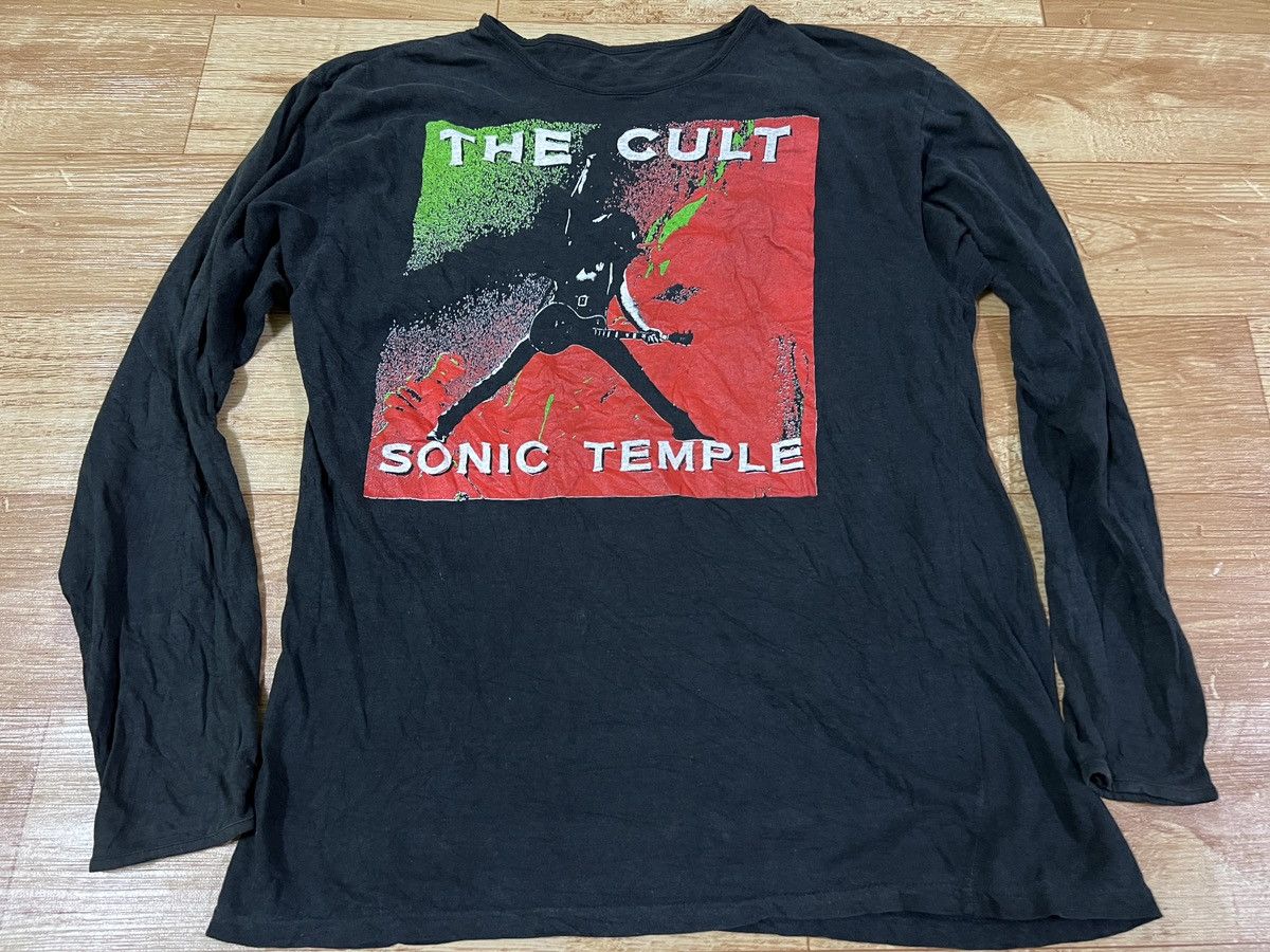 Band Tees × Vintage VINTAGE BAND THE CULT SONIC TEMPLE Size US M / EU 48-50 / 2 - 12 Thumbnail