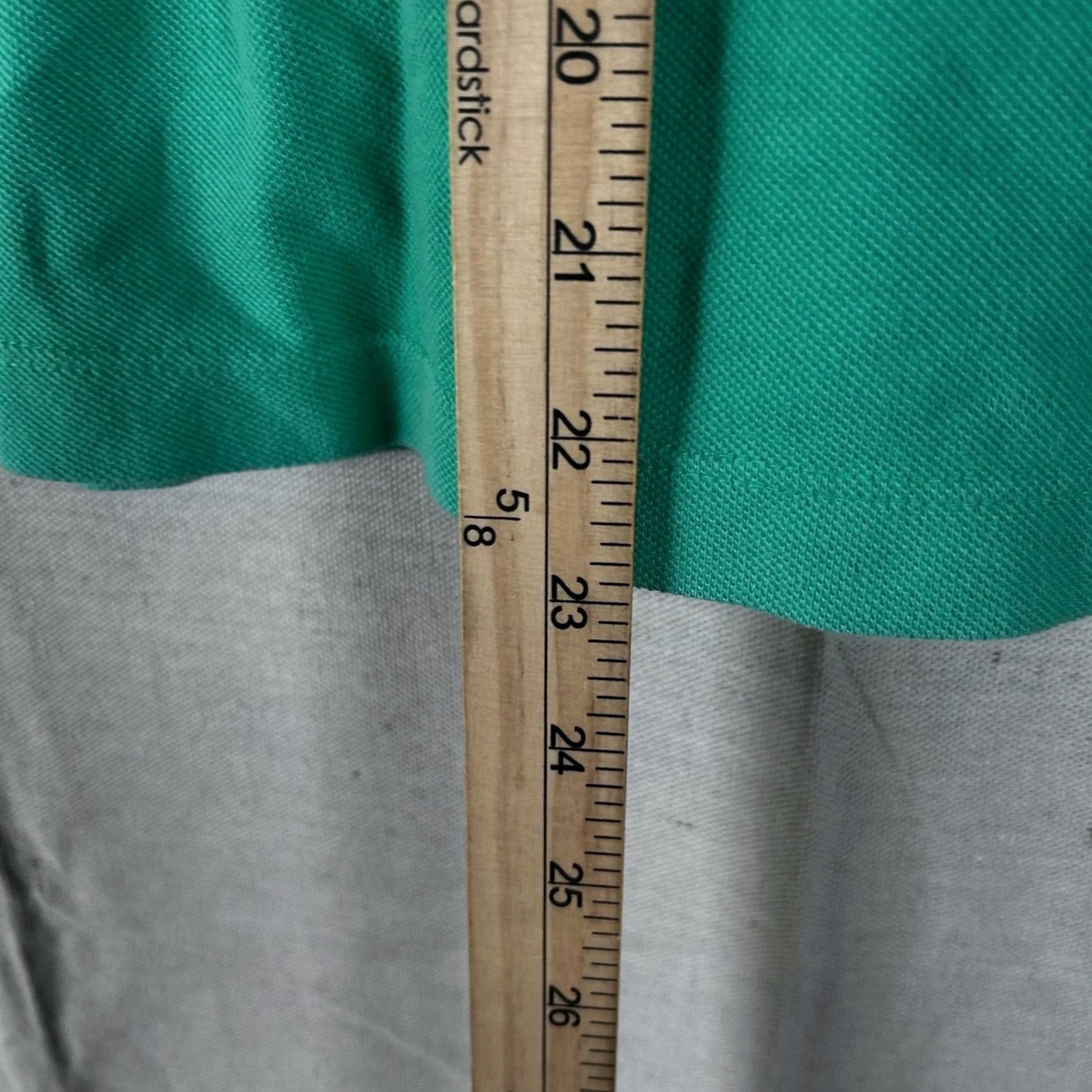 Ralph Lauren Lauren Ralph Lauren Polo Shirt Womens Green Cotton Pique Short Sleeve Size L Size L / US 10 / IT 46 - 4 Thumbnail