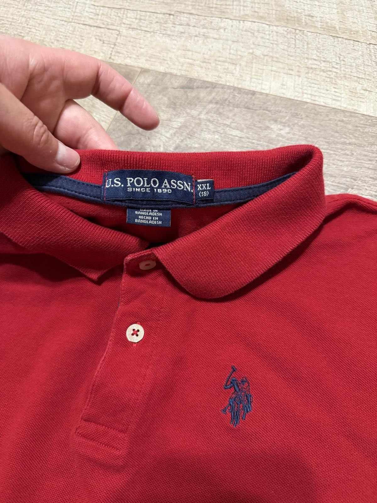 U.S. Polo Assn. U.S. Polo Assn. short-sleeve polo shirts in a red Size US XXL / EU 58 / 5 - 7 Thumbnail