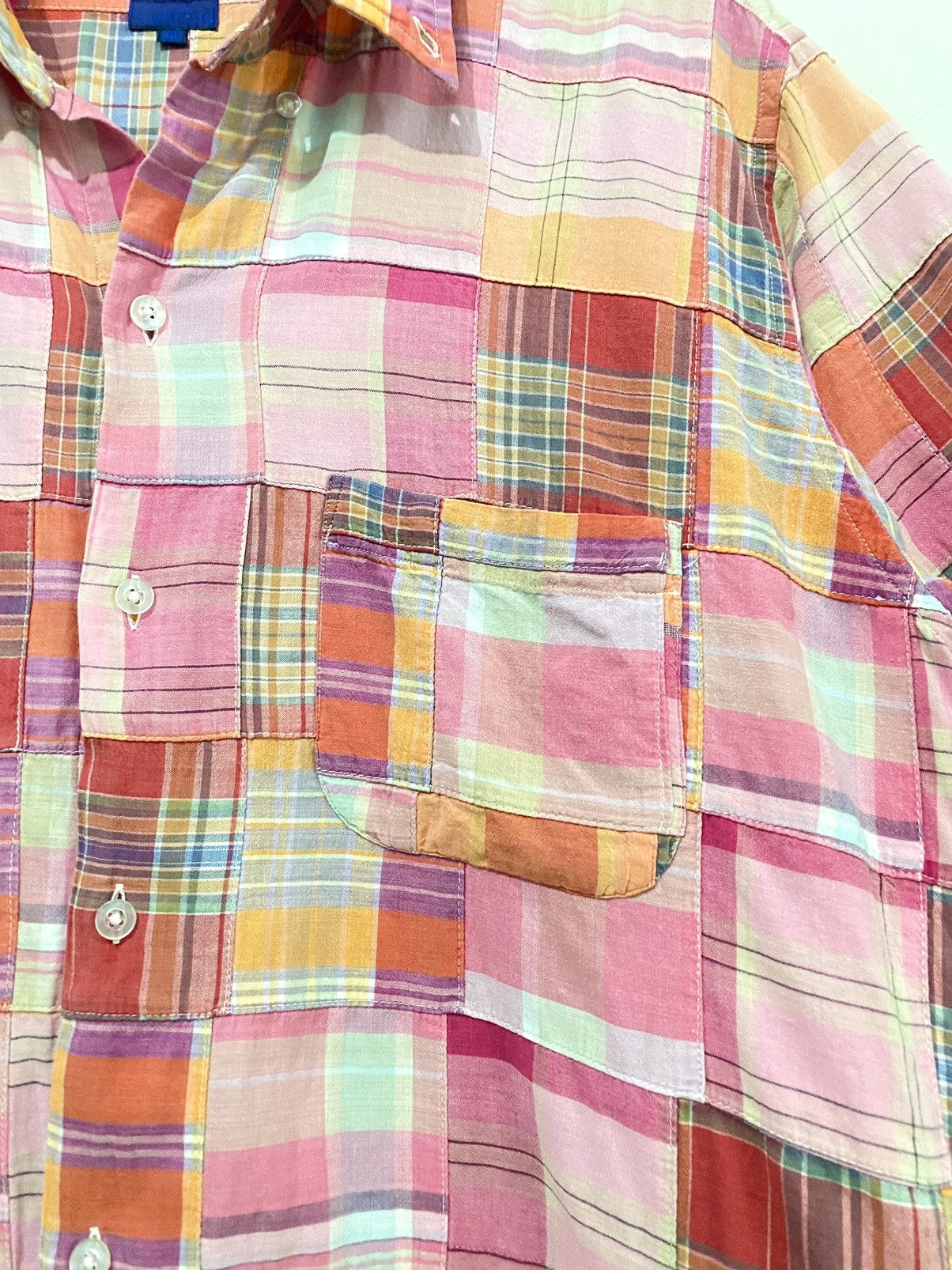 Beams Plus × Beauty Beast × Japanese Brand Beams plus 🇯🇵 edition patchwork button shirt Size US L / EU 52-54 / 3 - 5 Thumbnail