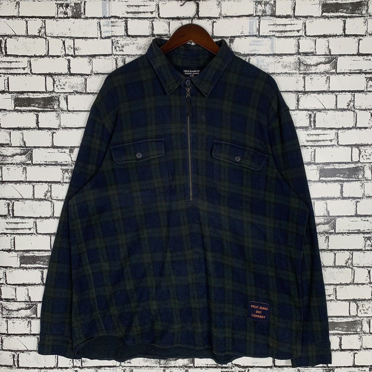 Polo Ralph Lauren Luxury Brand Polo Jean Co Ralph Lauren Checkerboard Pullover Size US XL / EU 56 / 4 - 1 Thumbnail