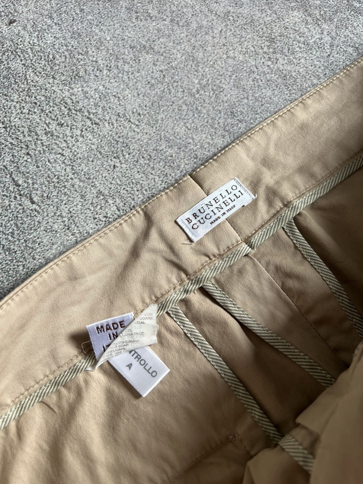 Brunello Cucinelli Brunello Cucinelli Women’s Belt Straight Leg Pants Size 44 Size 30" / US 8 / IT 44 - 7 Thumbnail