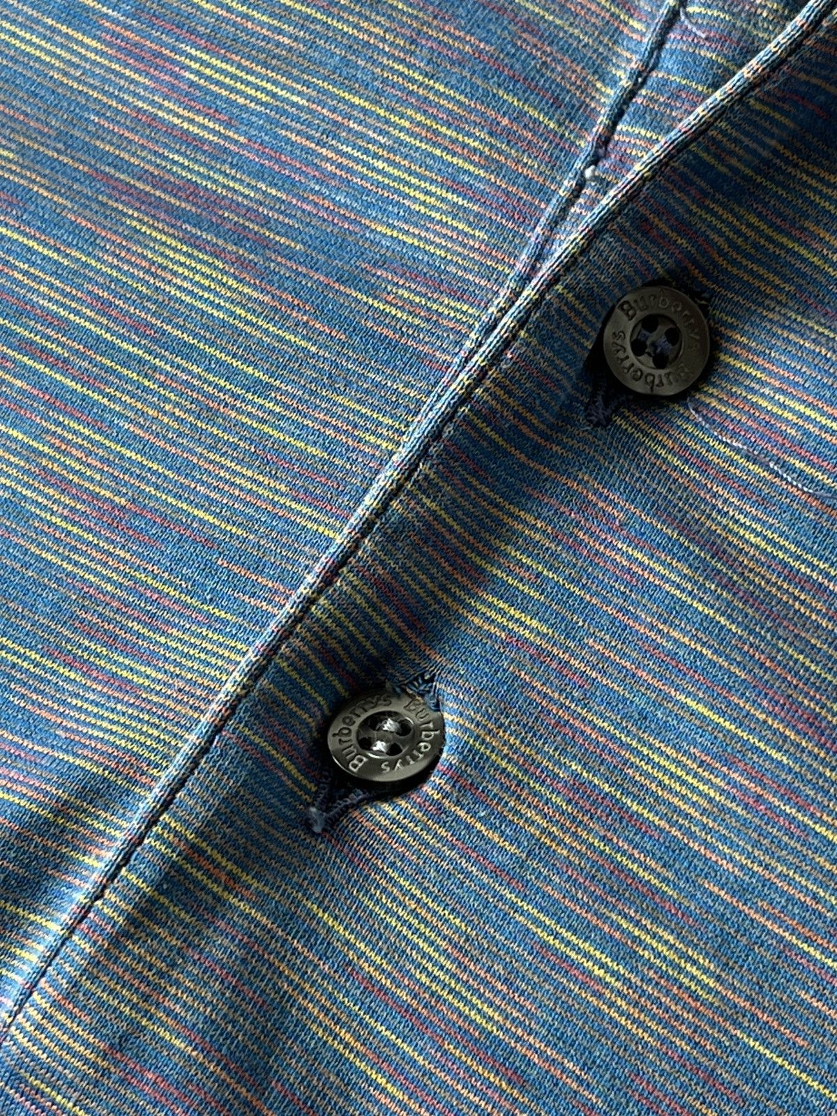 Burberry × Vintage Vintage Burberrys of London Straight Multicolour Polo Size US L / EU 52-54 / 3 - 13 Thumbnail