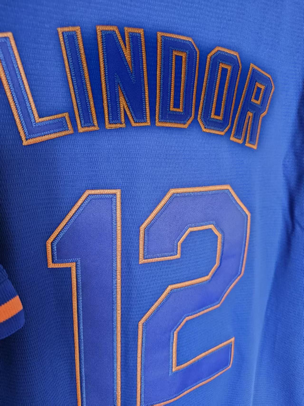 MLB New York Met #12 Francisco Lindor Jersey XL Size US XL / EU 56 / 4 - 4 Thumbnail