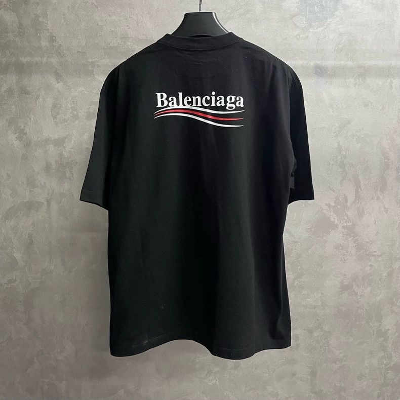 Balenciaga Balenciaga Black cola print logo crew neck short sleeves 25 Size US M / EU 48-50 / 2 - 6 Thumbnail