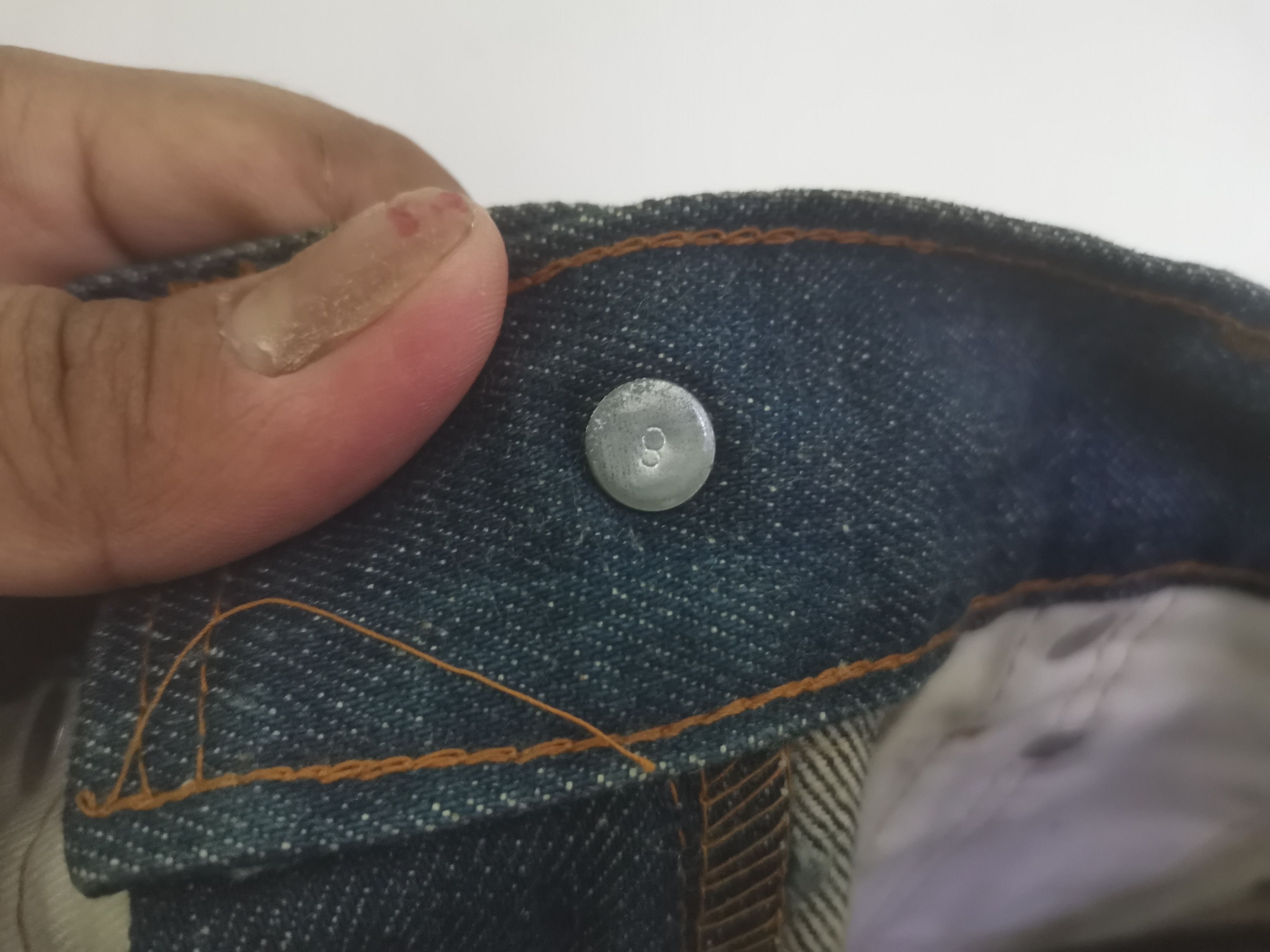 Levi's Vintage Clothing × Vintage Rare vintage Levi's 517 stemp button no 8 denim Size US 31 - 6 Thumbnail