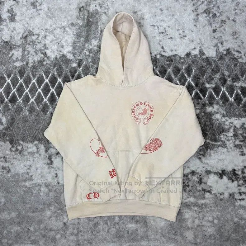Chrome Hearts CHROME HEARTS Size L Love vine horseshoe beige tie-dyed hoo Size US L / EU 52-54 / 3 - 1 Thumbnail