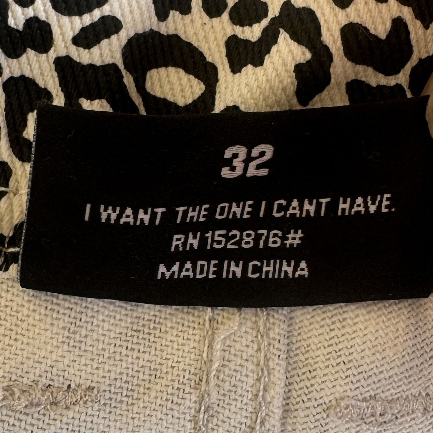 Pleasures Pleasures CRYSTAL CHEETAH DENIM PANT Size US 32 / EU 48 - 8 Thumbnail