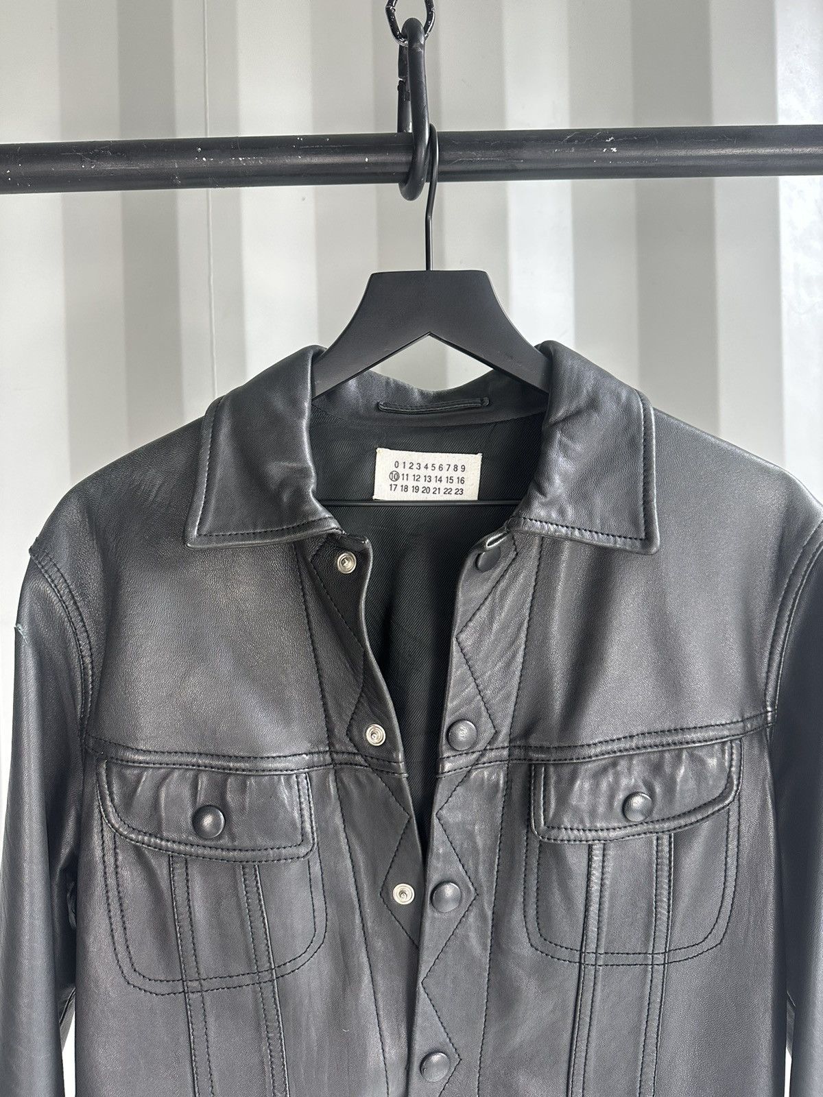 FW 2002 Black Cashmere Zipper Coat main image 0
