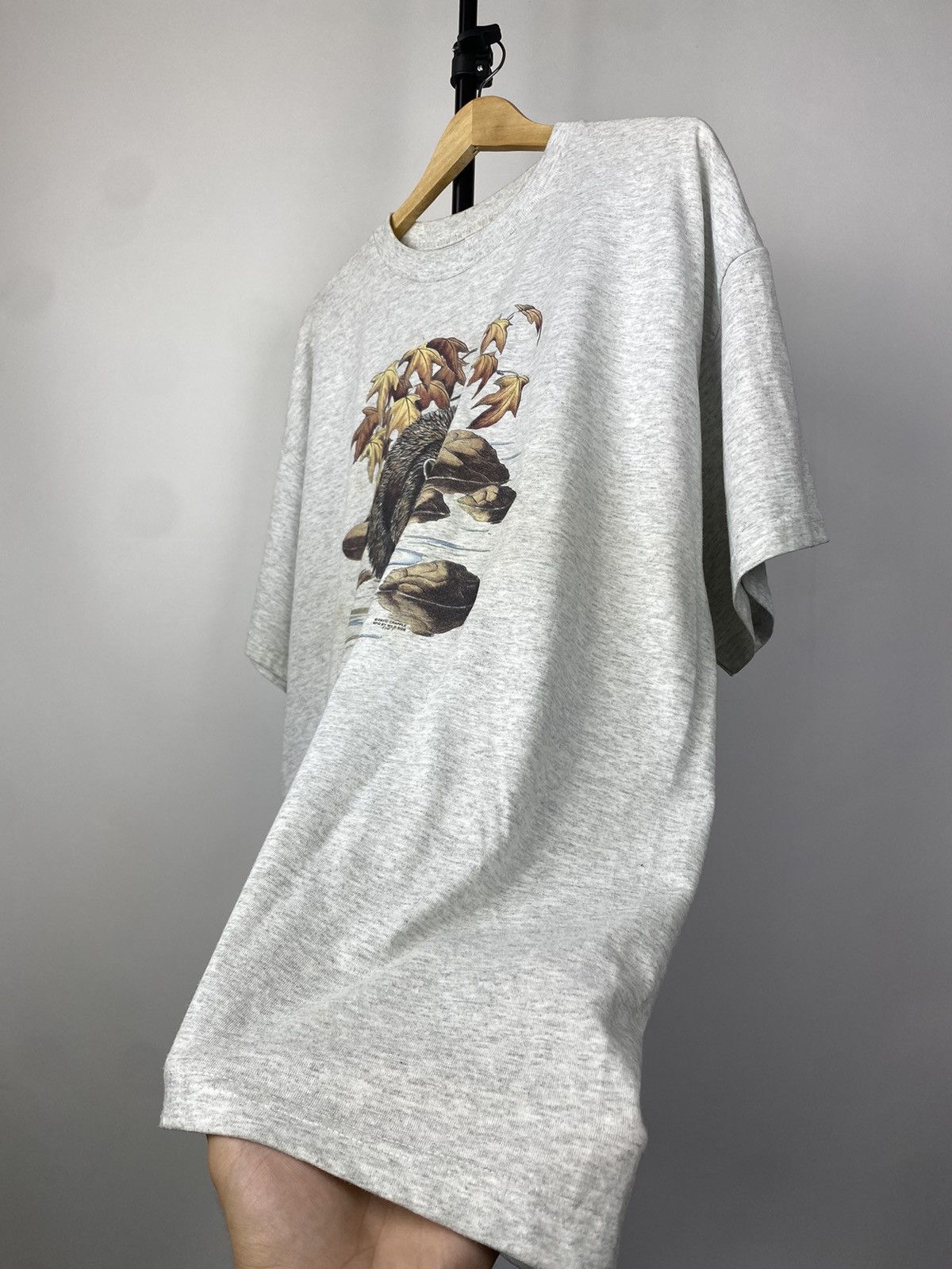 Habitat × Vintage Vintage 90s Vintage Habitat Great Smoky Mountains t shirt Size US XL / EU 56 / 4 - 6 Thumbnail