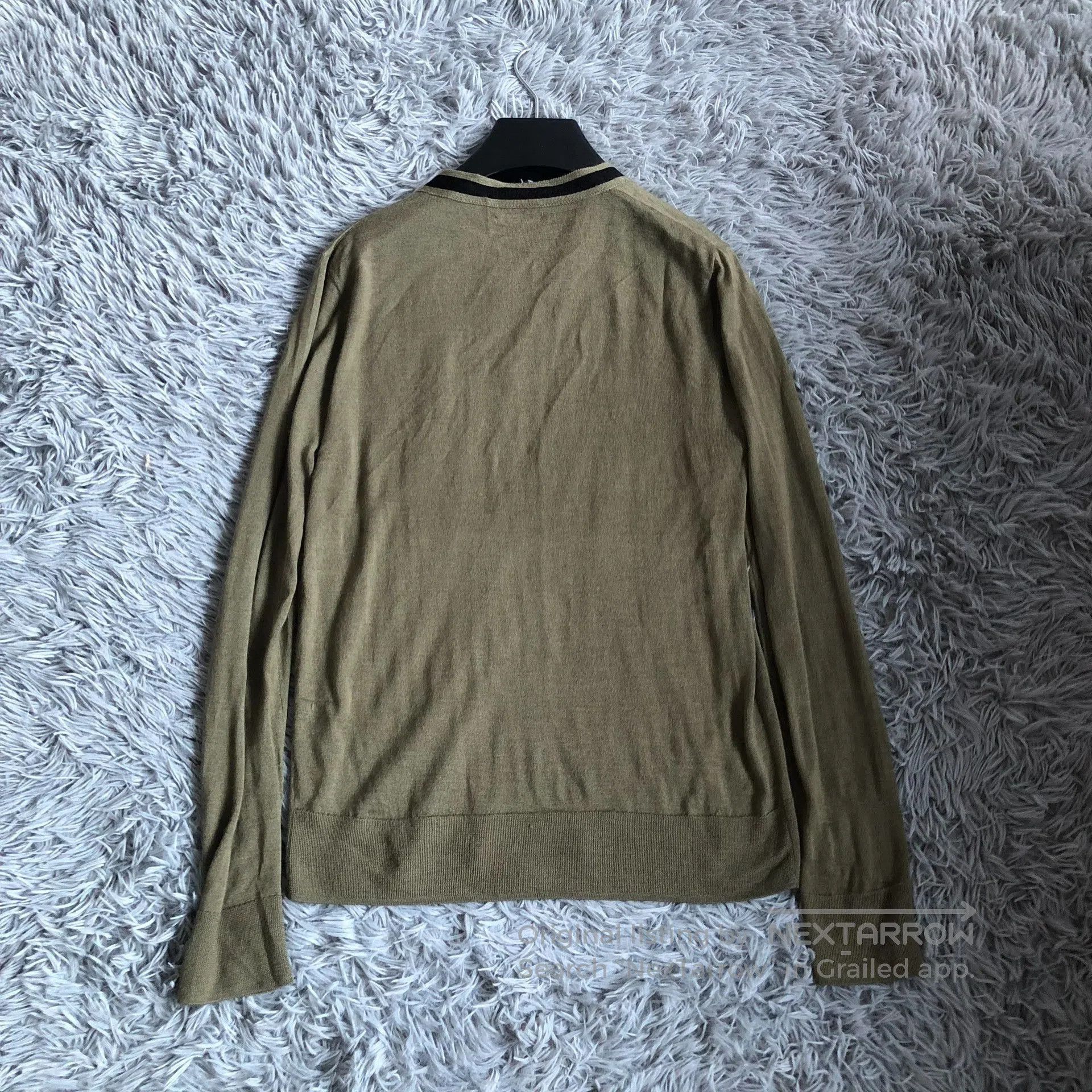 Dries Van Noten Dries Van Noten V-neck Knit Cardigan. Size M / US 6-8 / IT 42-44 - 5 Thumbnail