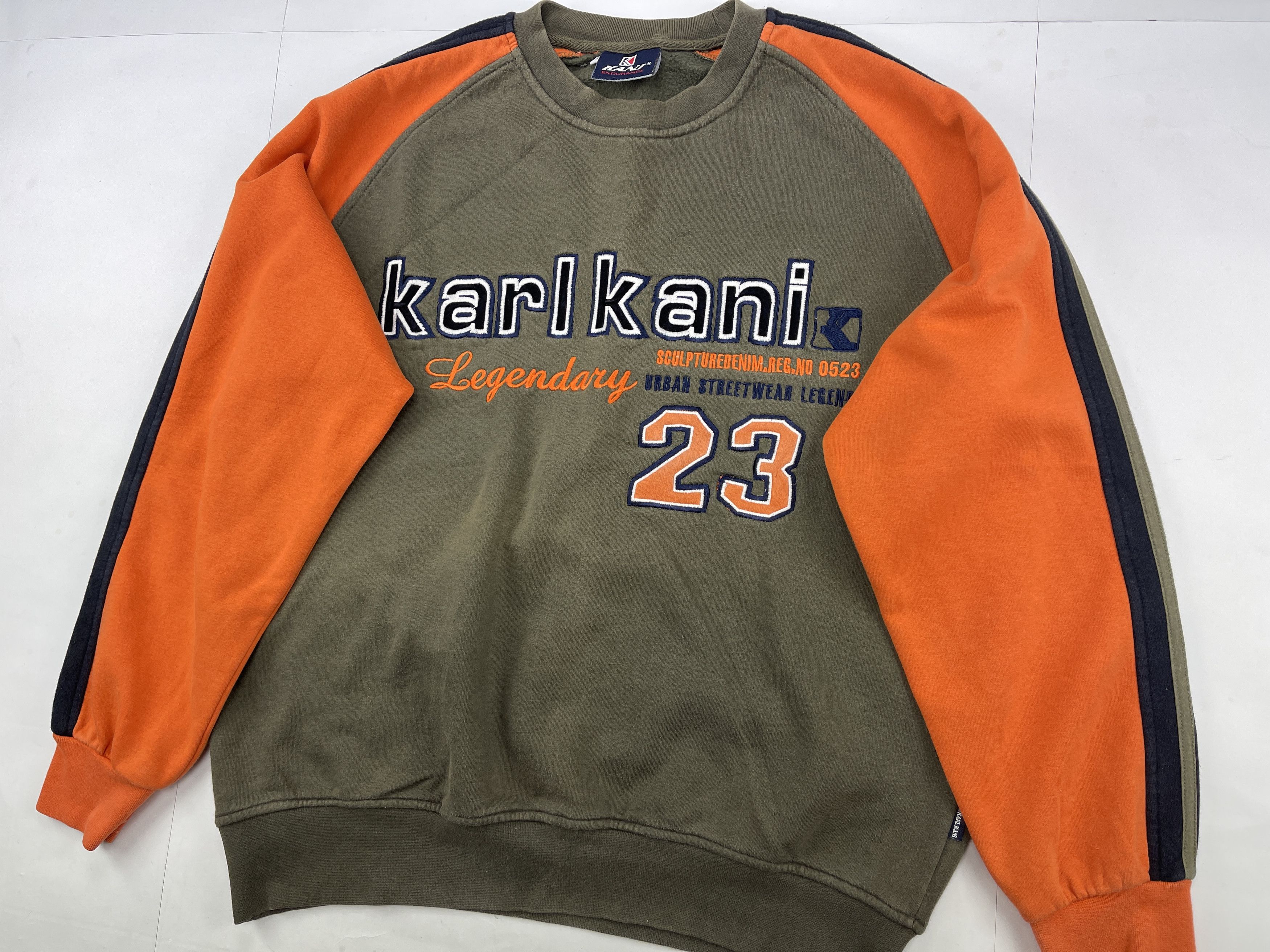 Karl Kani KARL KANI sweatshirt, Kani Endurance vintage 90s hip hop, XL Size US XL / EU 56 / 4 - 3 Thumbnail