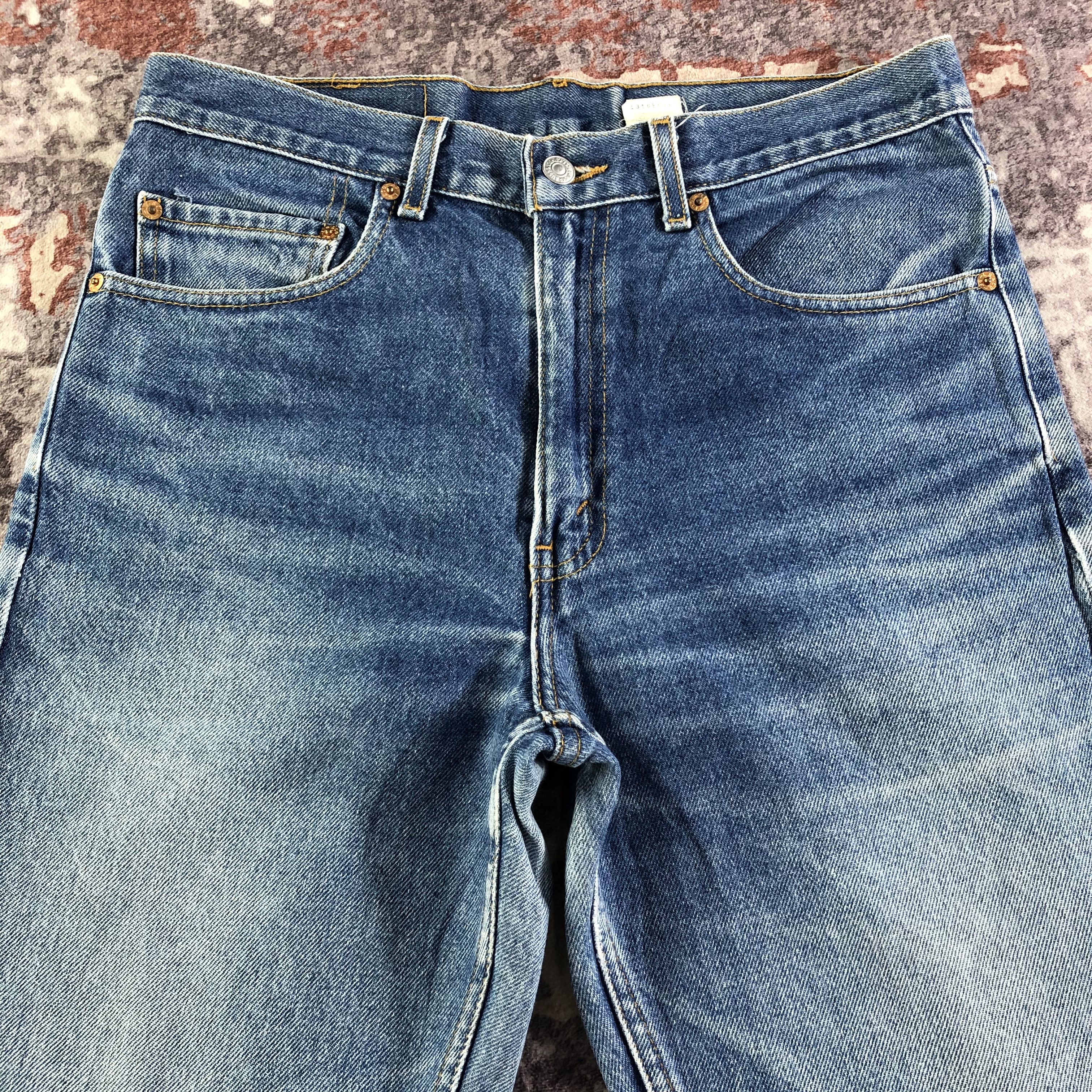 Levi's 90s Vintage Flare Levis 517 Jeans-JM3323 Size US 33 - 3 Thumbnail