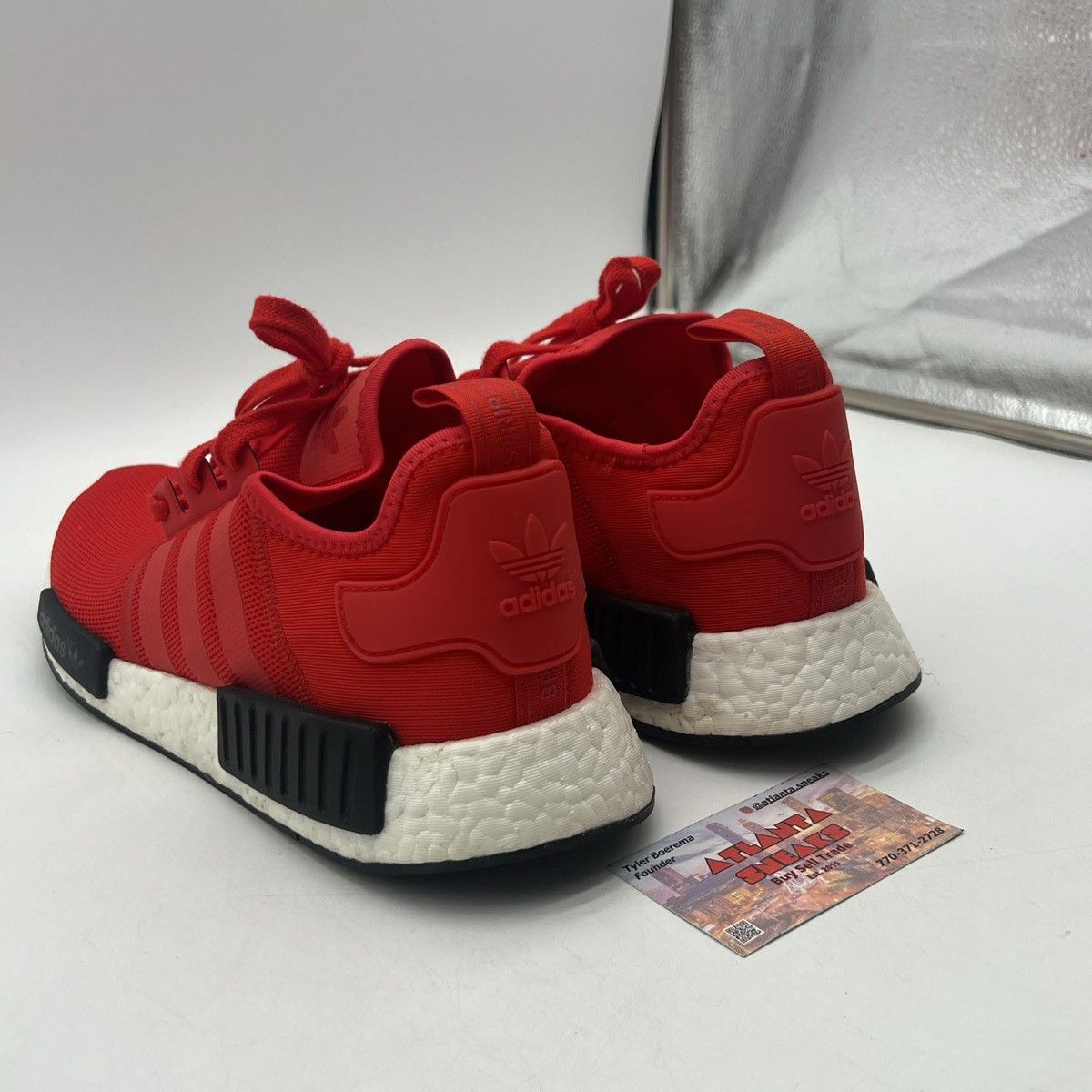 Adidas NMD R1 clear red Size US 12 / EU 45 - 4 Thumbnail