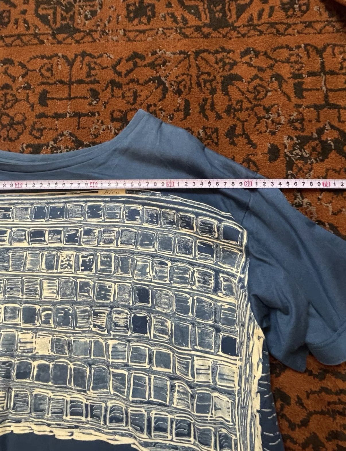 Porter Classic Porter Classic indigo hand-painted T-shirt. Size US L / EU 52-54 / 3 - 2 Thumbnail