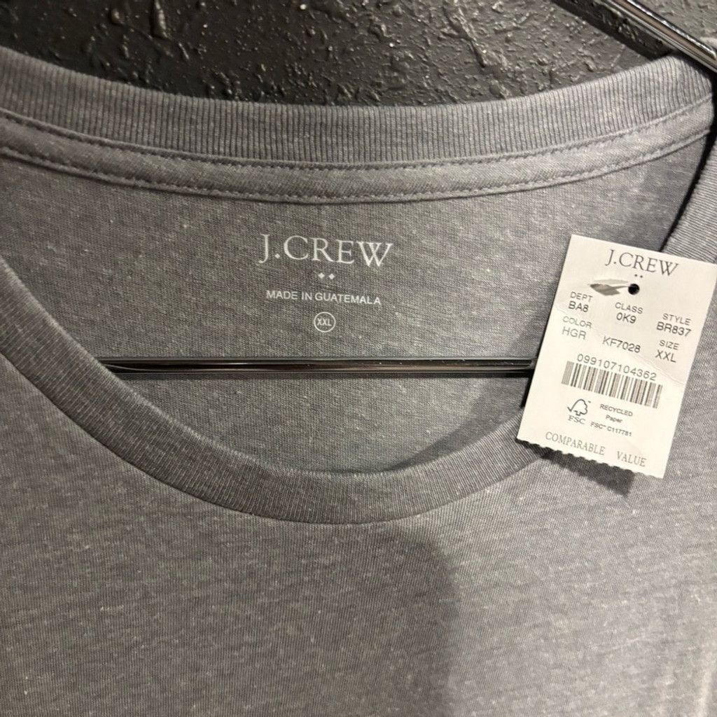 J.Crew J. Crew 'Call Me Old Fashioned' Men's T-Shirt Size US XXL / EU 58 / 5 - 2 Thumbnail