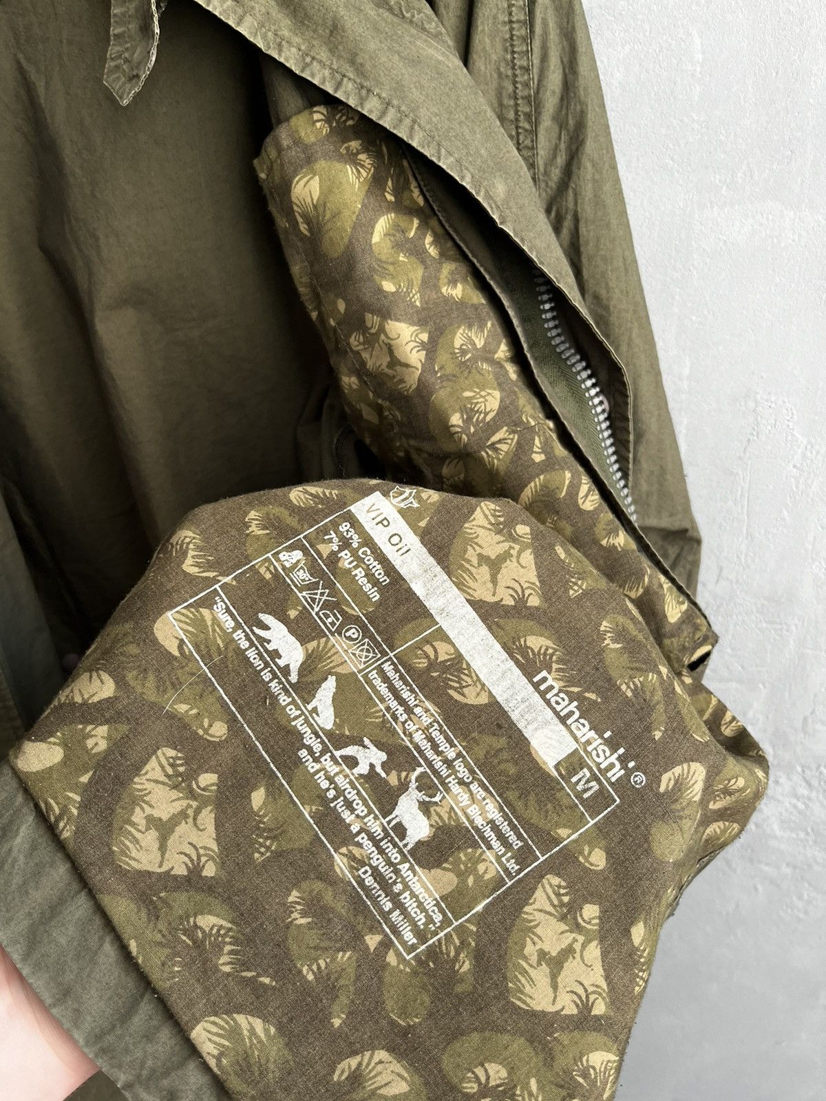 Maharishi × Vintage Maharishi japan jacket vintage size M Size US M / EU 48-50 / 2 - 16 Thumbnail