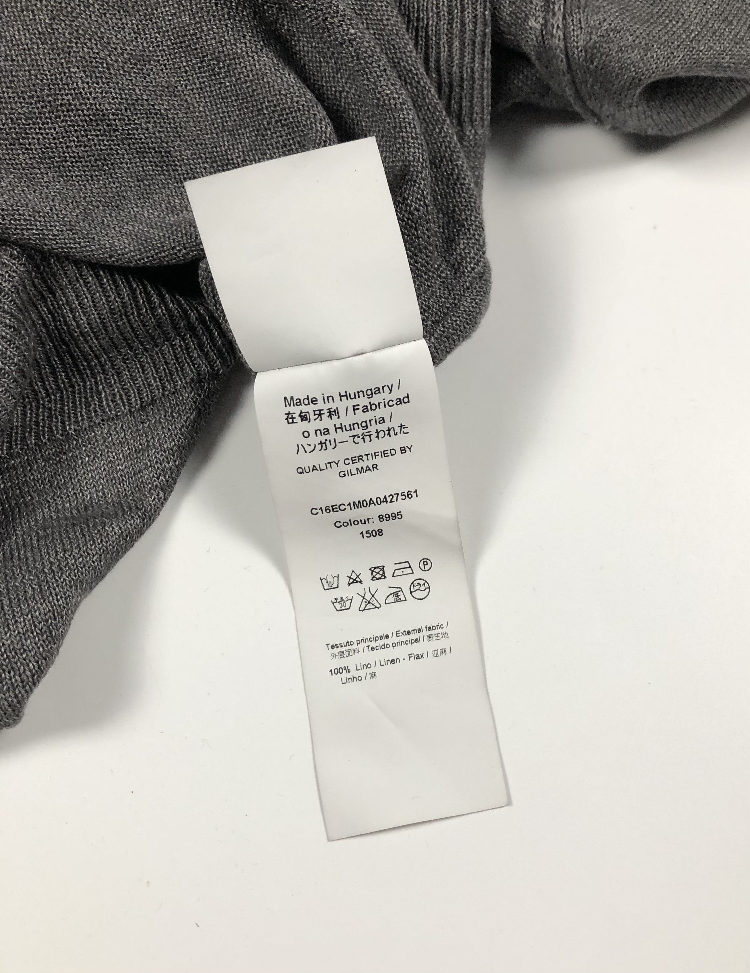 Paolo Pecora Paolo Pecora Milano Linen Crewneck Jumper Size US M / EU 48-50 / 2 - 6 Thumbnail