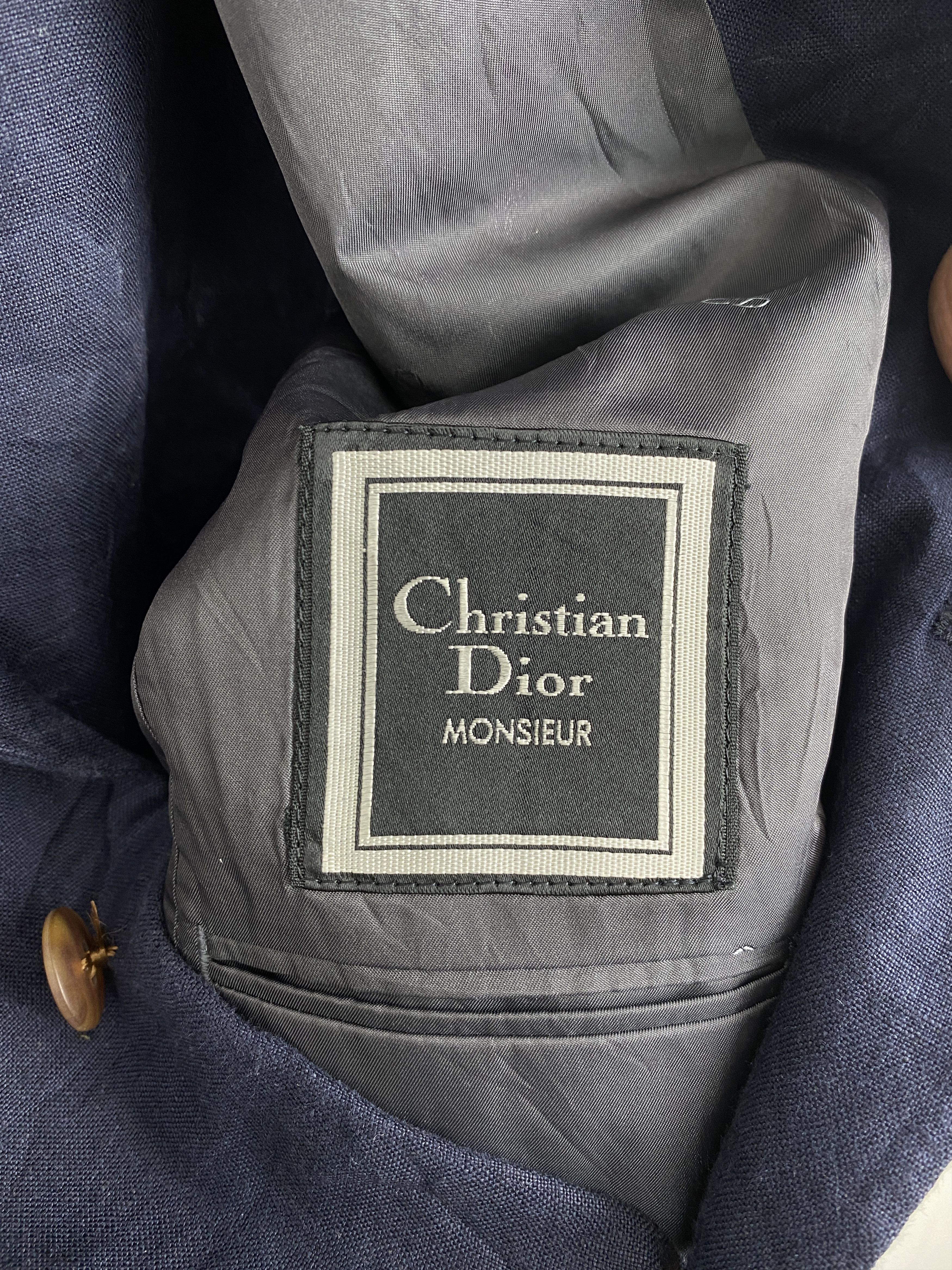 Christian Dior Monsieur × Dior Vintage Christian Dior Monsieur Blazer Jacket Size US L / EU 52-54 / 3 - 5 Thumbnail
