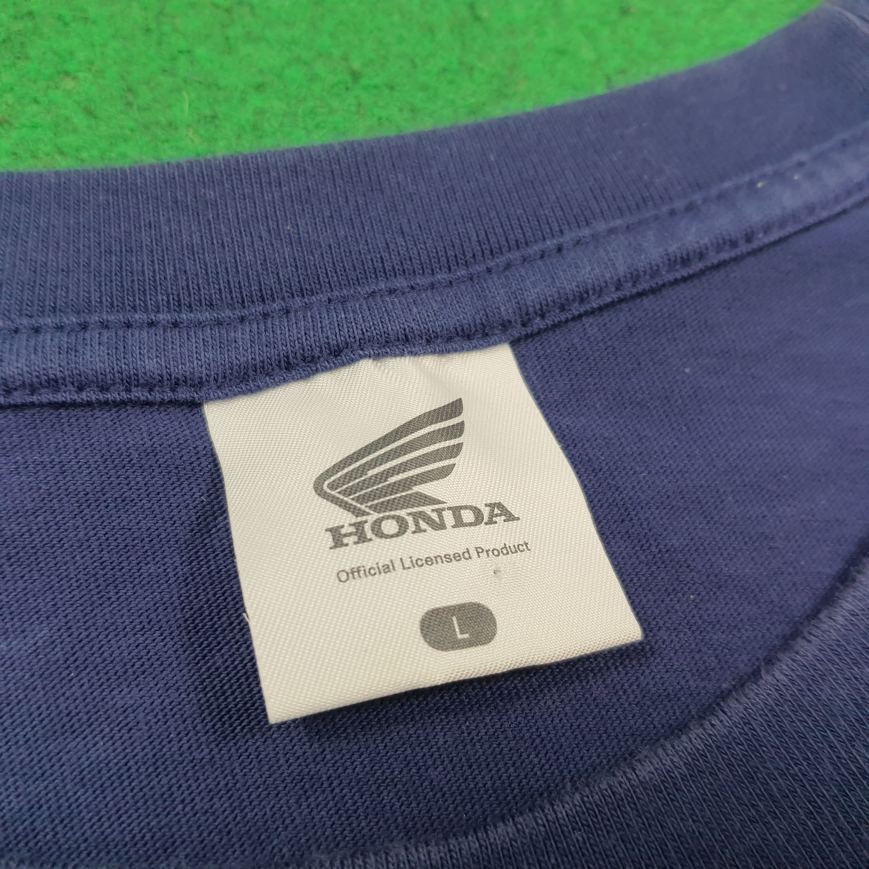 Honda Vintage HONDA Japan Motorsports Racing Team Tshirt C301N43 Size US L / EU 52-54 / 3 - 5 Thumbnail