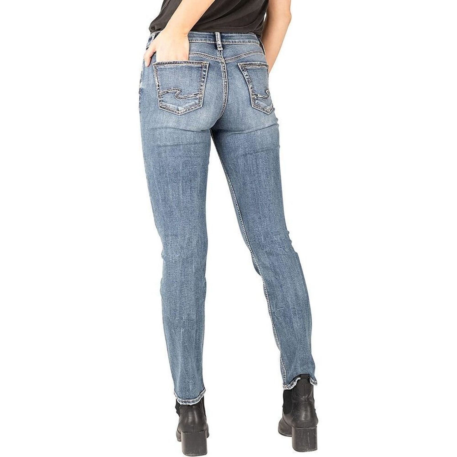 Other NWT Silver Jeans, Avery Curvy Fit Size 26" / US 2 / IT 38 - 2 Thumbnail