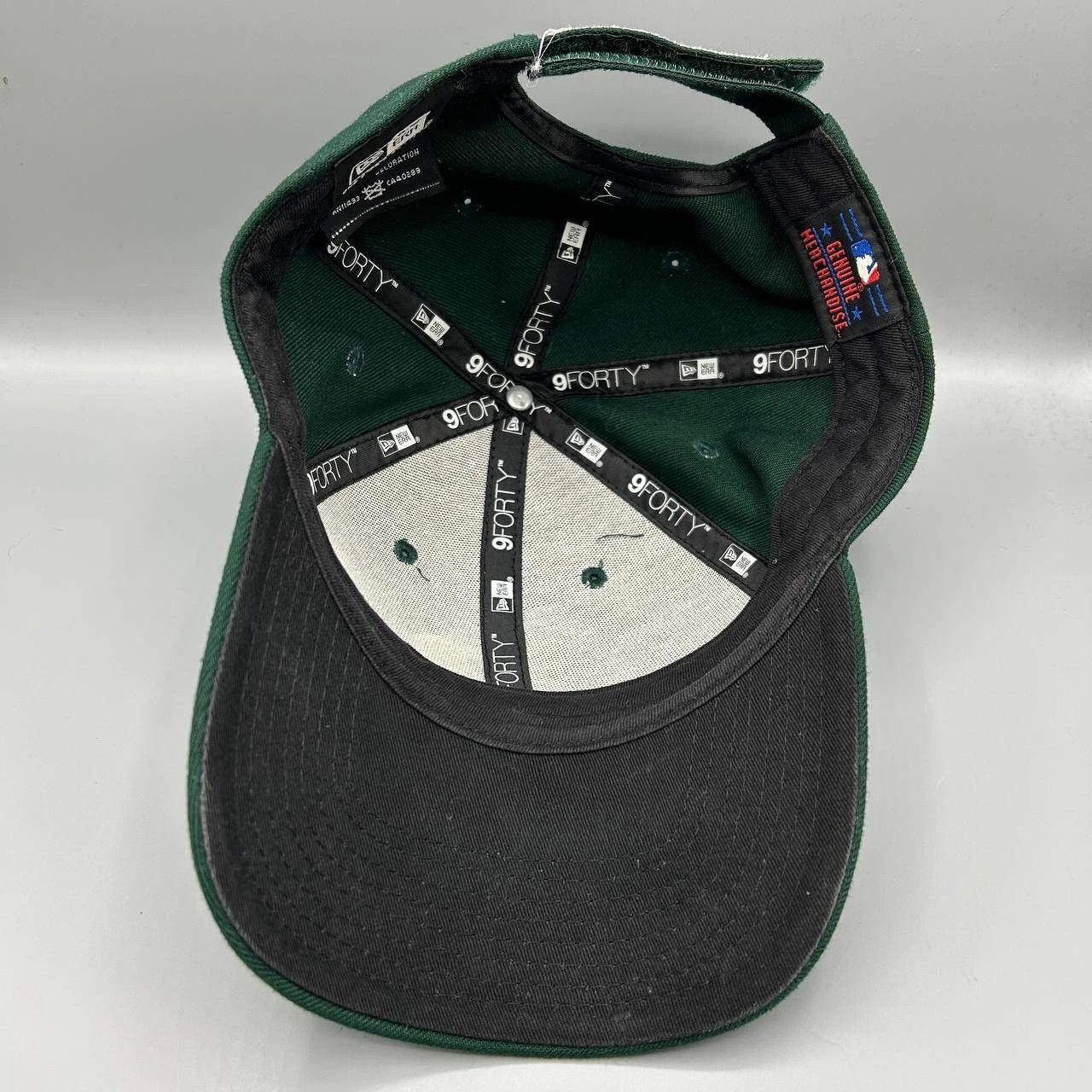 New Era Oakland Athletics Hat Men Green Embroidered Strap Back Cap Size ONE SIZE - 2 Thumbnail