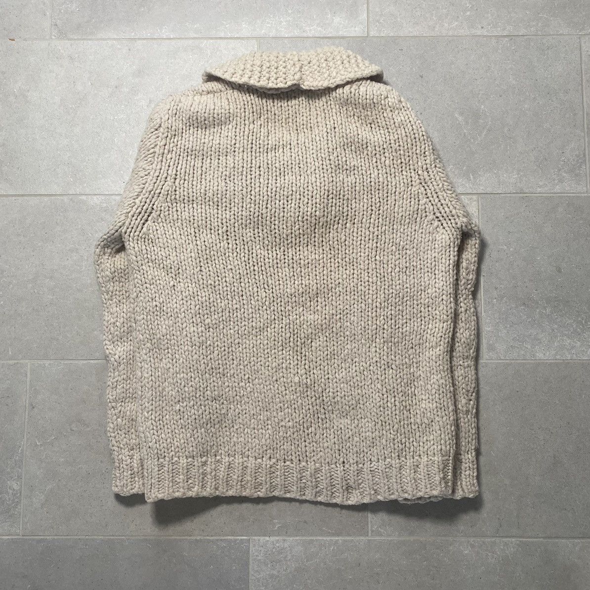 Maison Margiela OG AW2001 Martin Margiela Chunky Shawl Knit Sweater Size US L / EU 52-54 / 3 - 5 Thumbnail